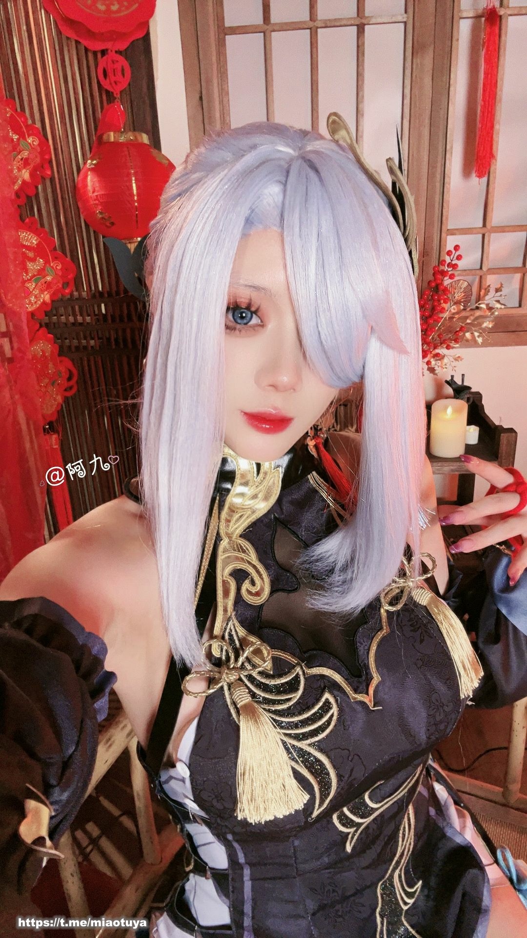 九言 申鹤旗袍(33)