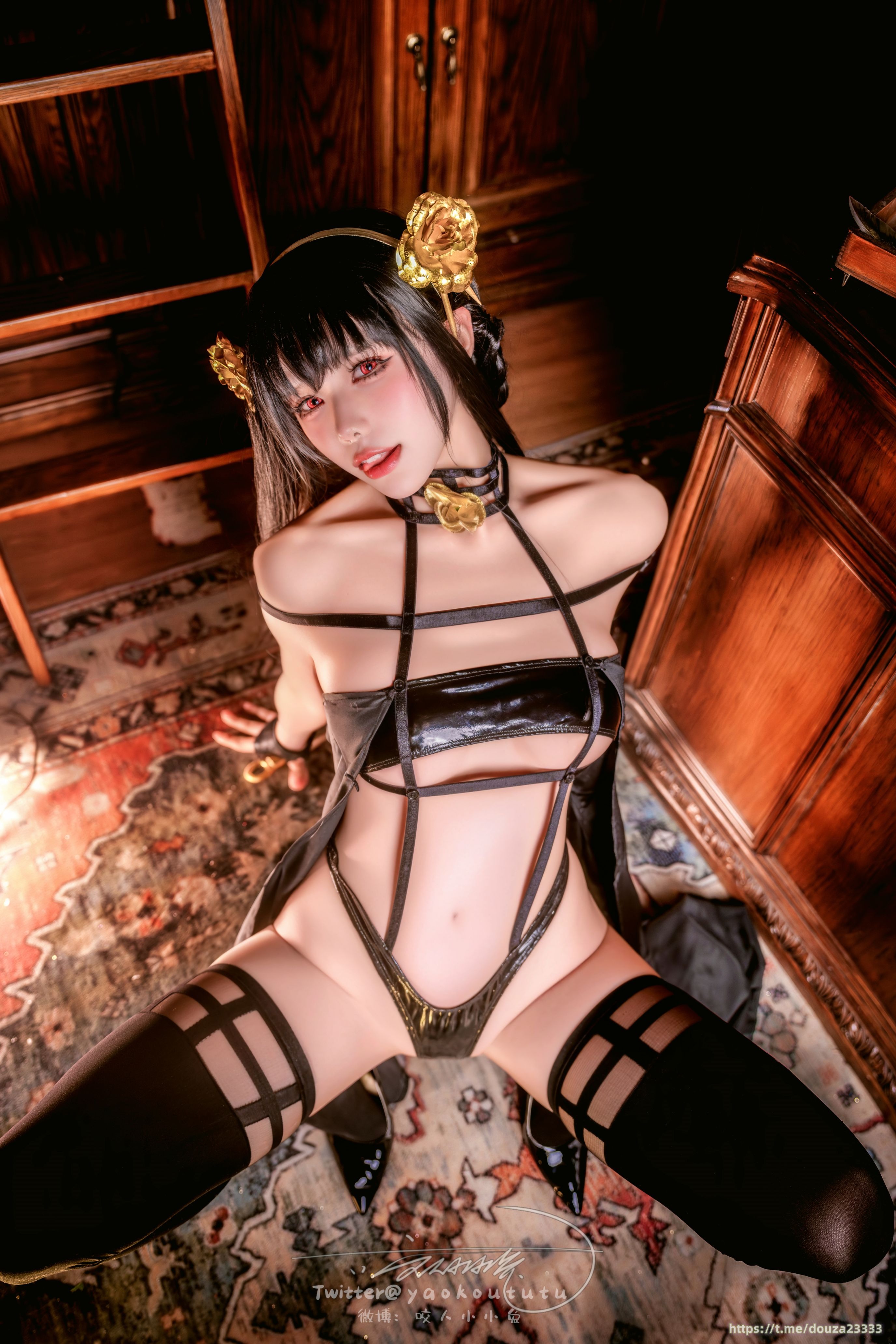 3月作品『约尔太太三件套』79P+1V like a cat（4月3打赏群资源）(49)