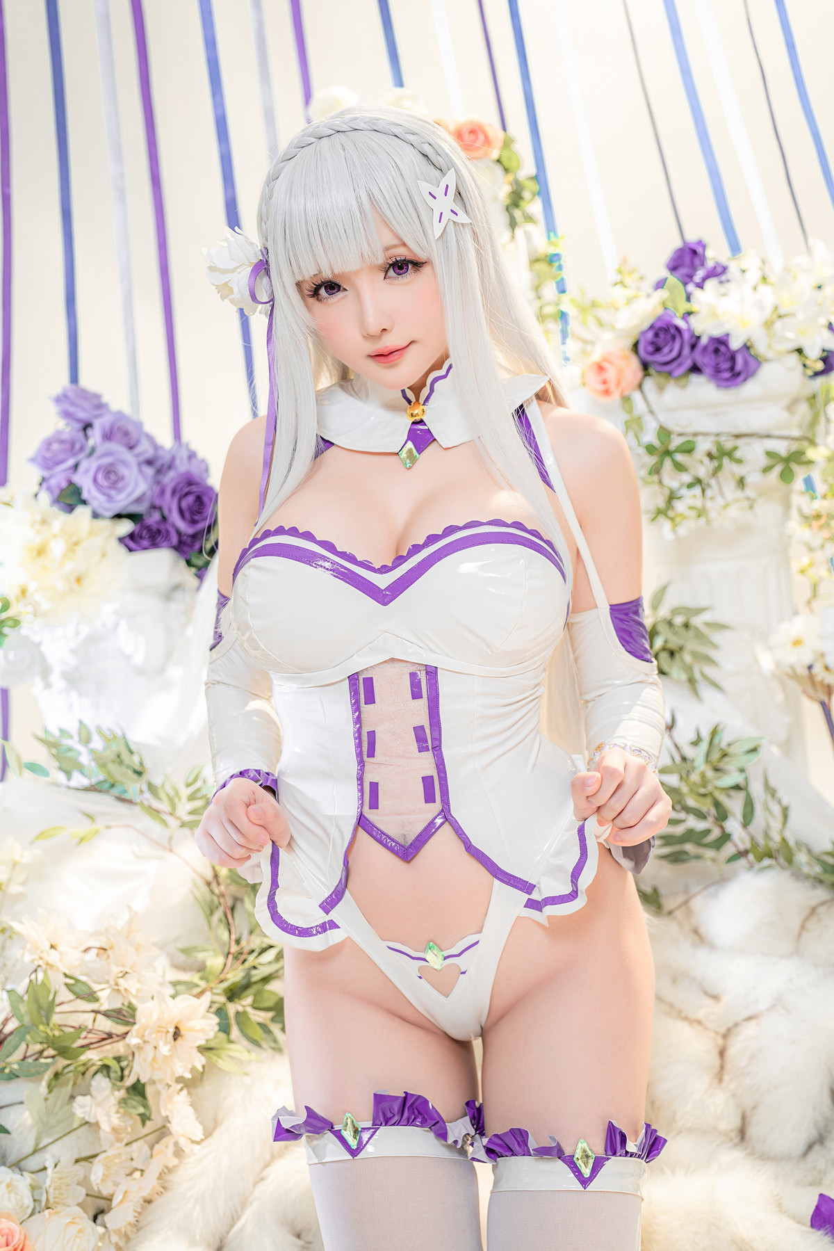 Hoshilily 小姐姐星之迟迟 Cosplay 爱蜜莉雅(38)