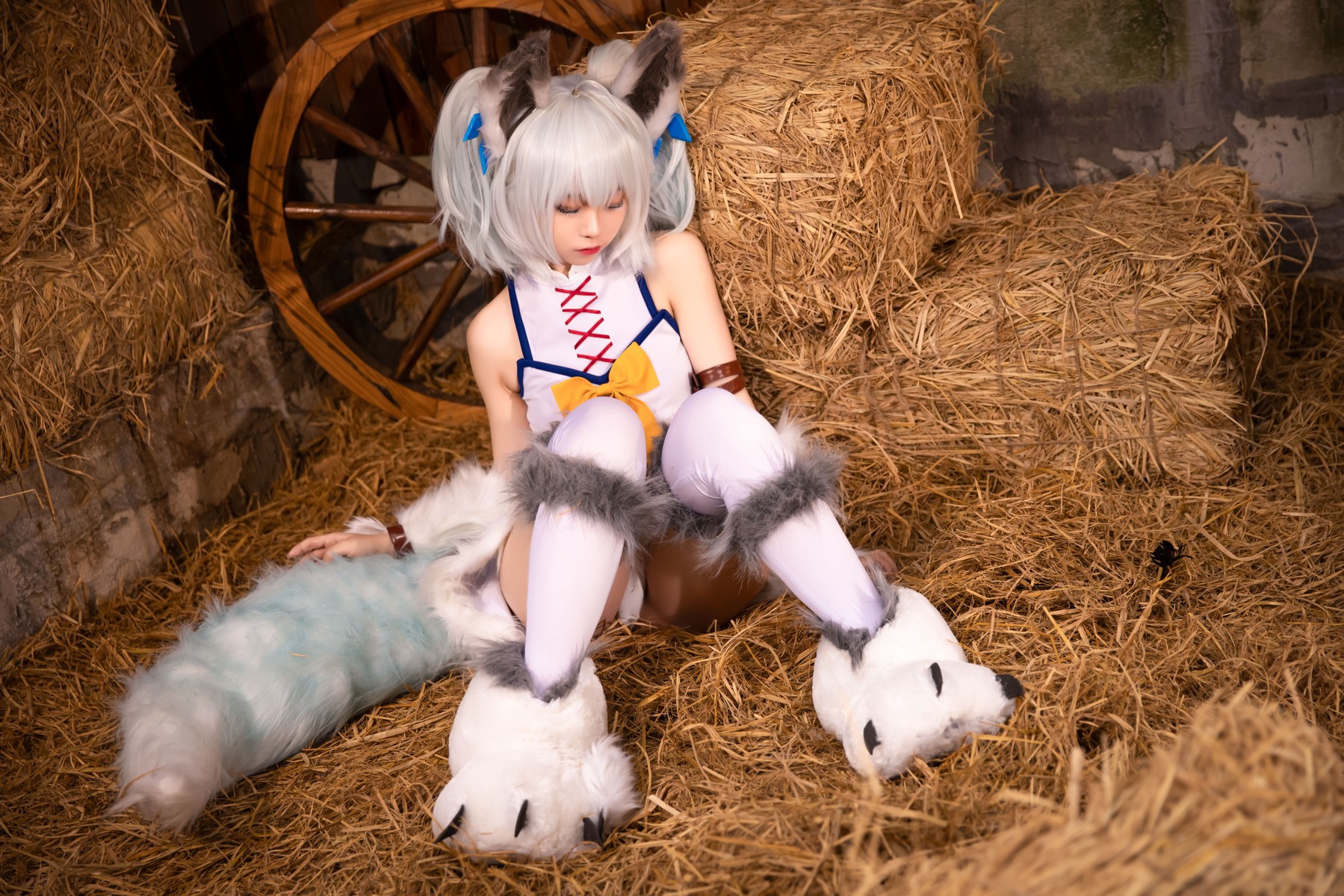 G44不会受伤 Cosplay 刹那常服+地牢(18)