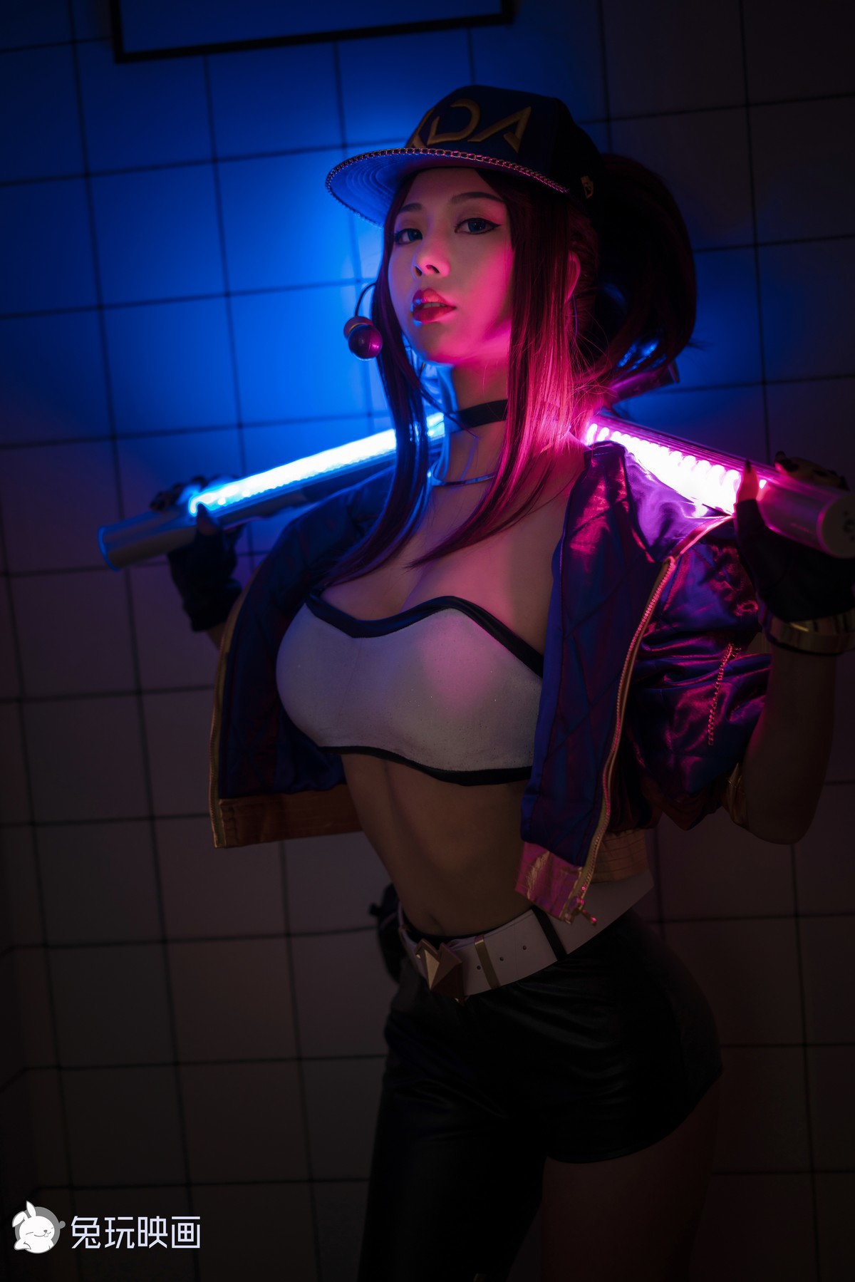 Cosplay 兔玩映画 KDA阿卡丽(32)