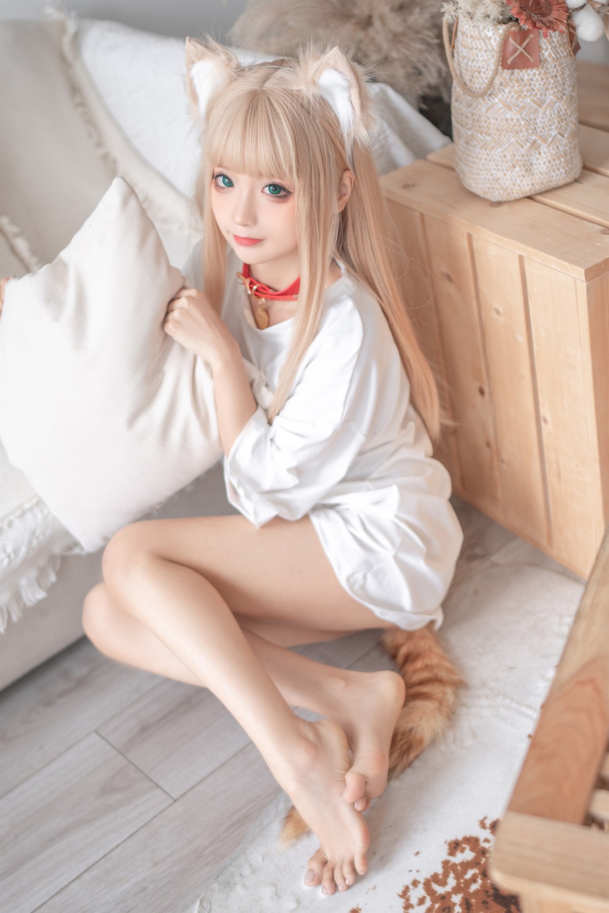 动漫博主蠢沫沫 Cosplay 黄豆粉(16)