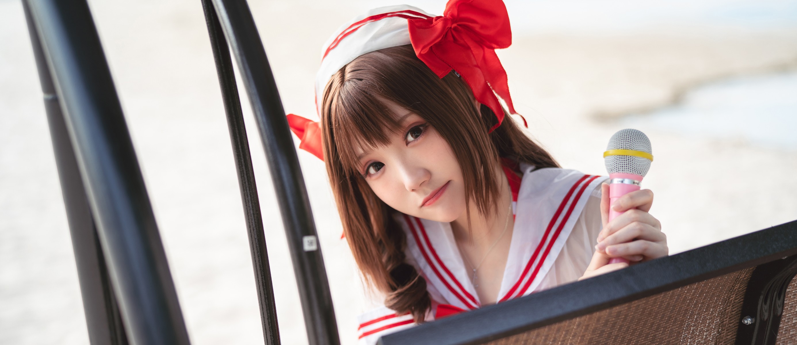 Cosplay 瓜希酱 岛村卯月 泳衣(6)