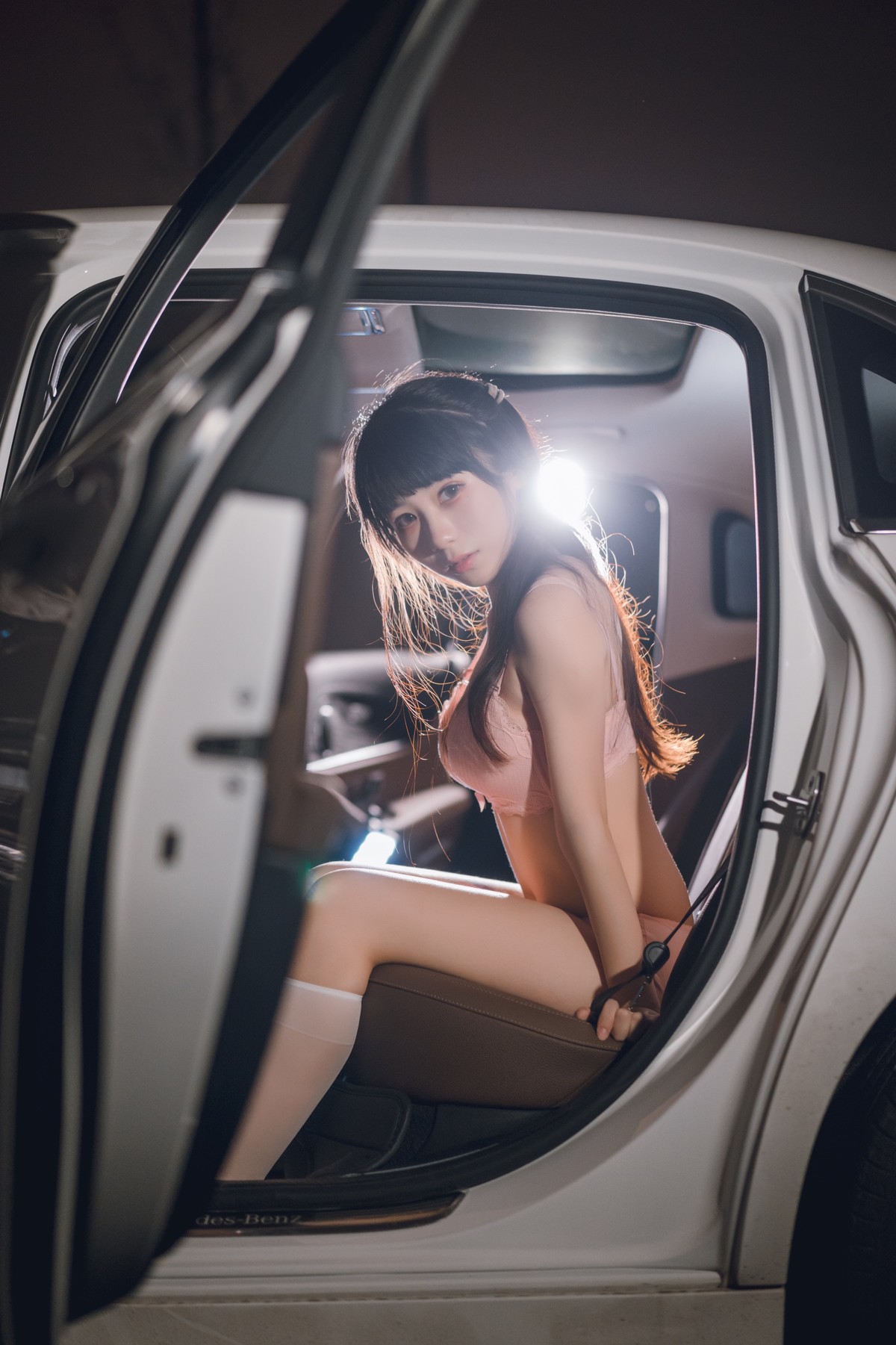 Cosplay Usejan蓝蓝 奔驰(14)
