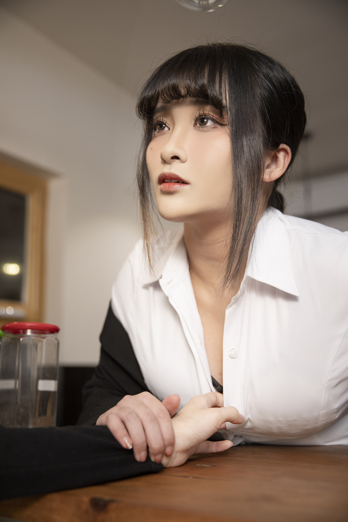 Cosplay 洛璃LoLiSAMA 醉酒OL(5)