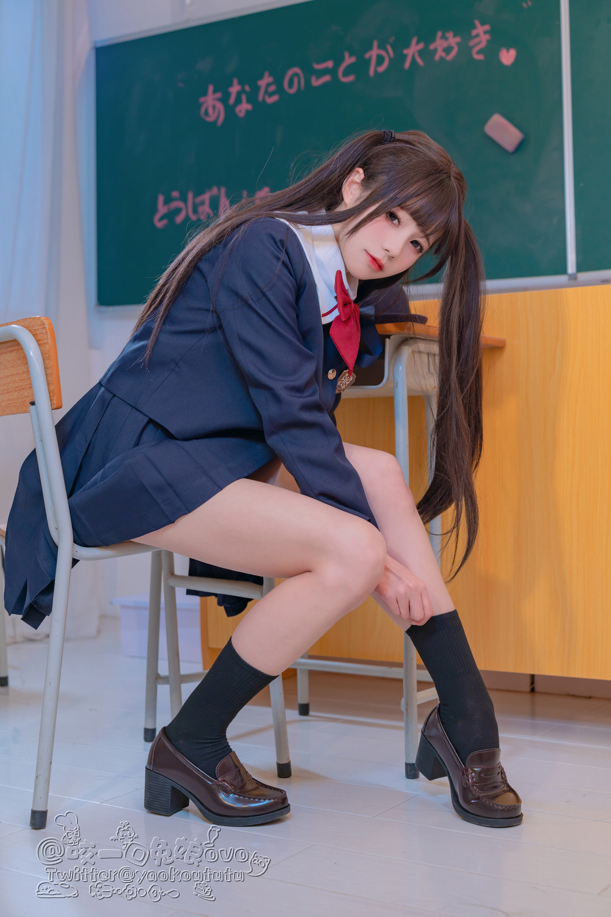 Cosplay 黏黏团子兔 入学式(17)