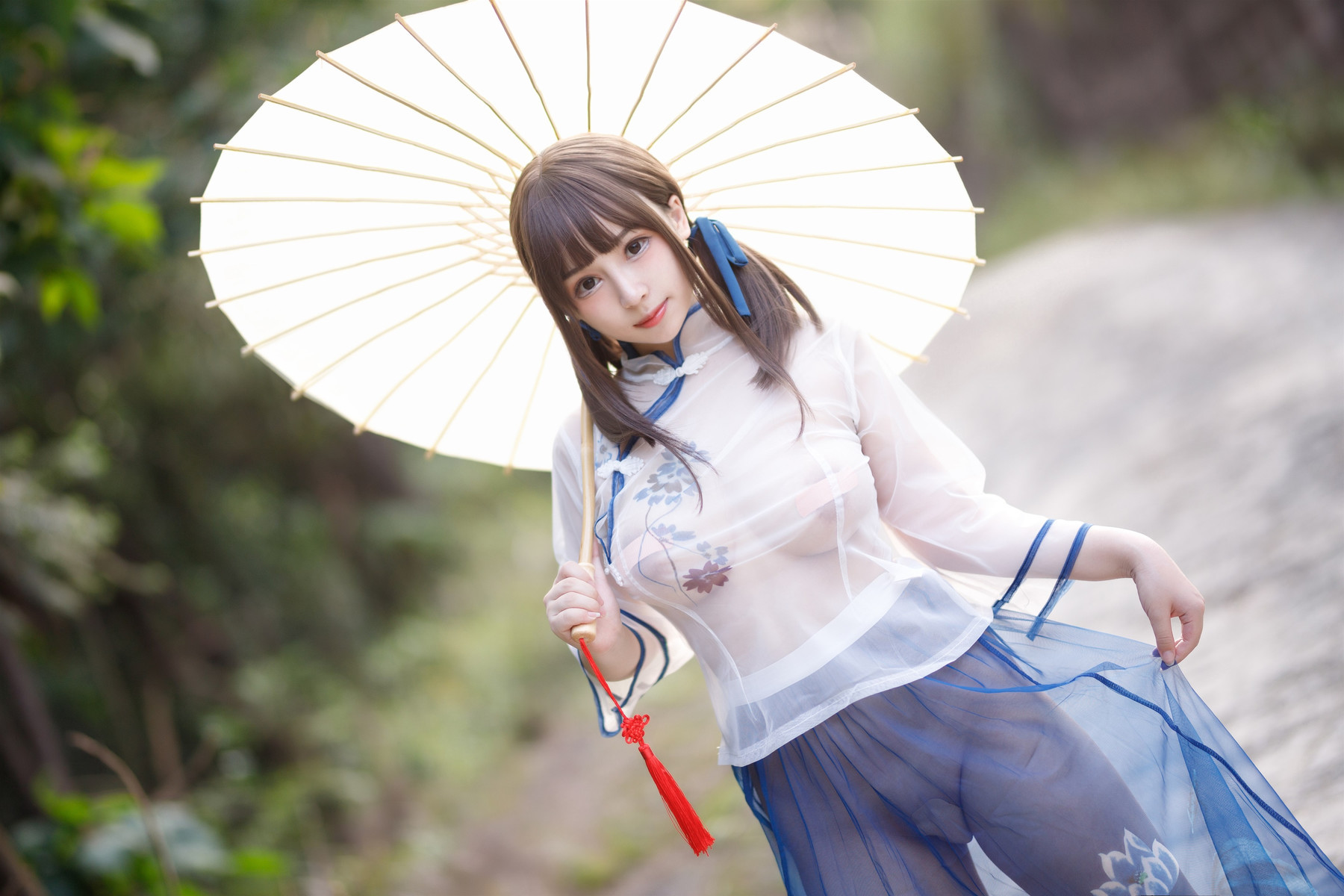 Cosplay 胡桃猫Kurumineko 乡野小娇妻(19)