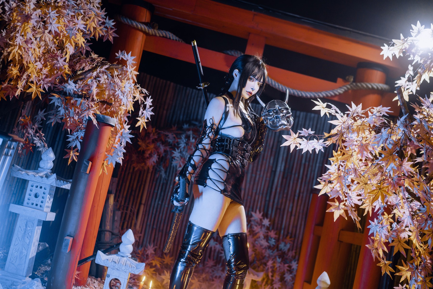 Cosplay 秋和柯基 夏小秋秋秋 艳忍 Set.02(9)
