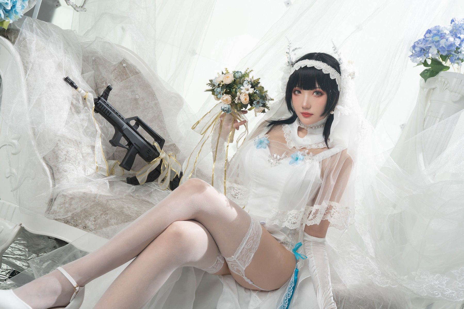 瓜希酱 Cosplay 95式花嫁