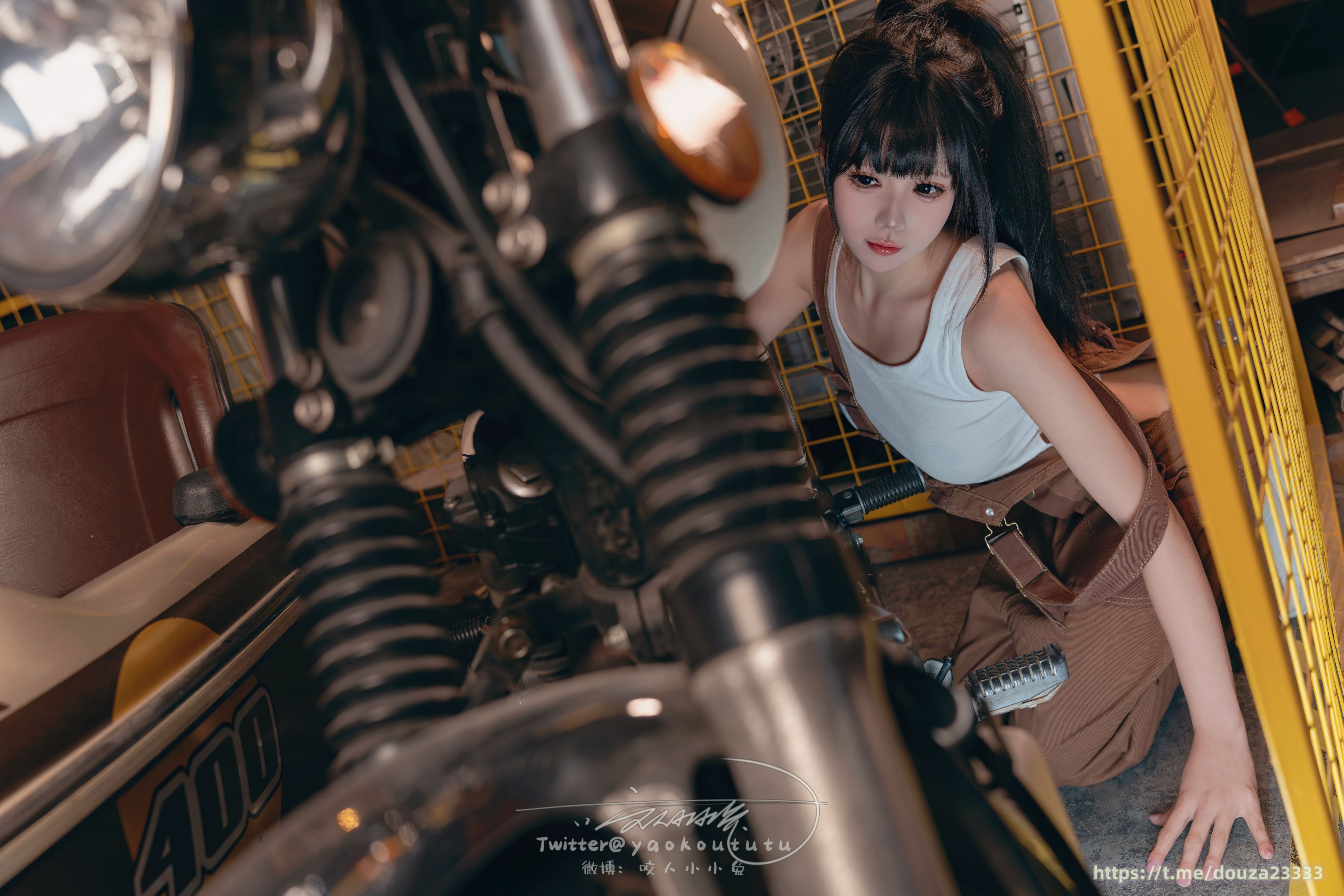 1月作品『机车修理工』70P+1V Shake it（2月22打赏群资源）(35)