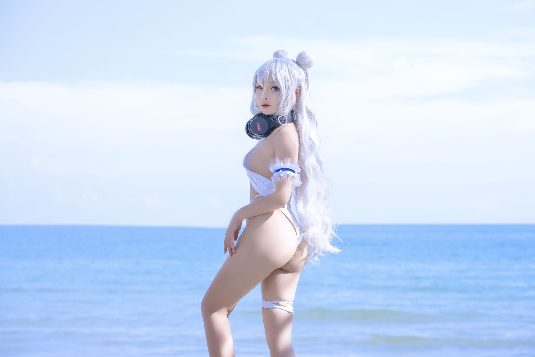Sayo Momo Cosplay 恶毒 ル・マラン Le Malin bikini(18)