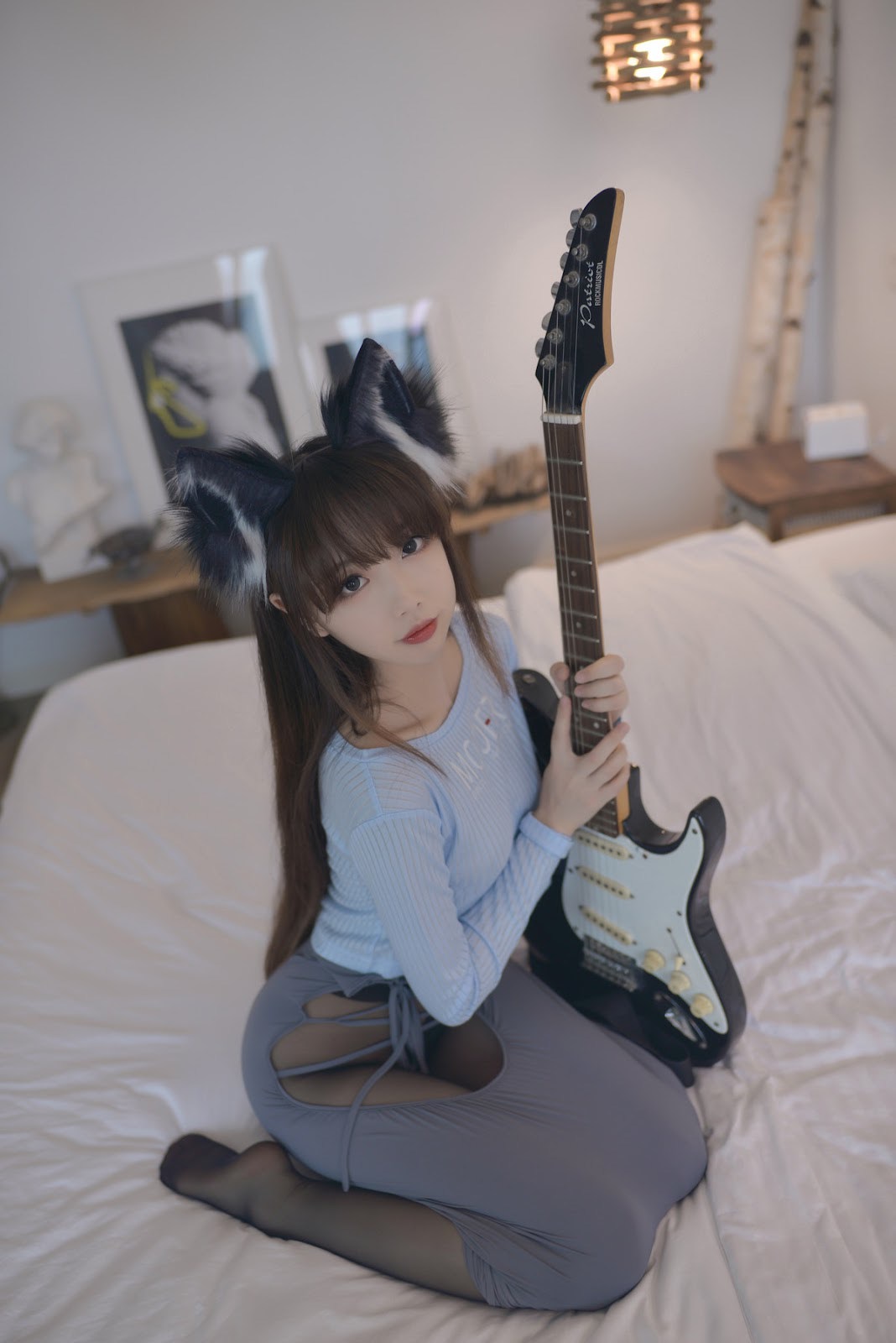 Cosplay 雪琪SAMA 吉他妹妹(9)