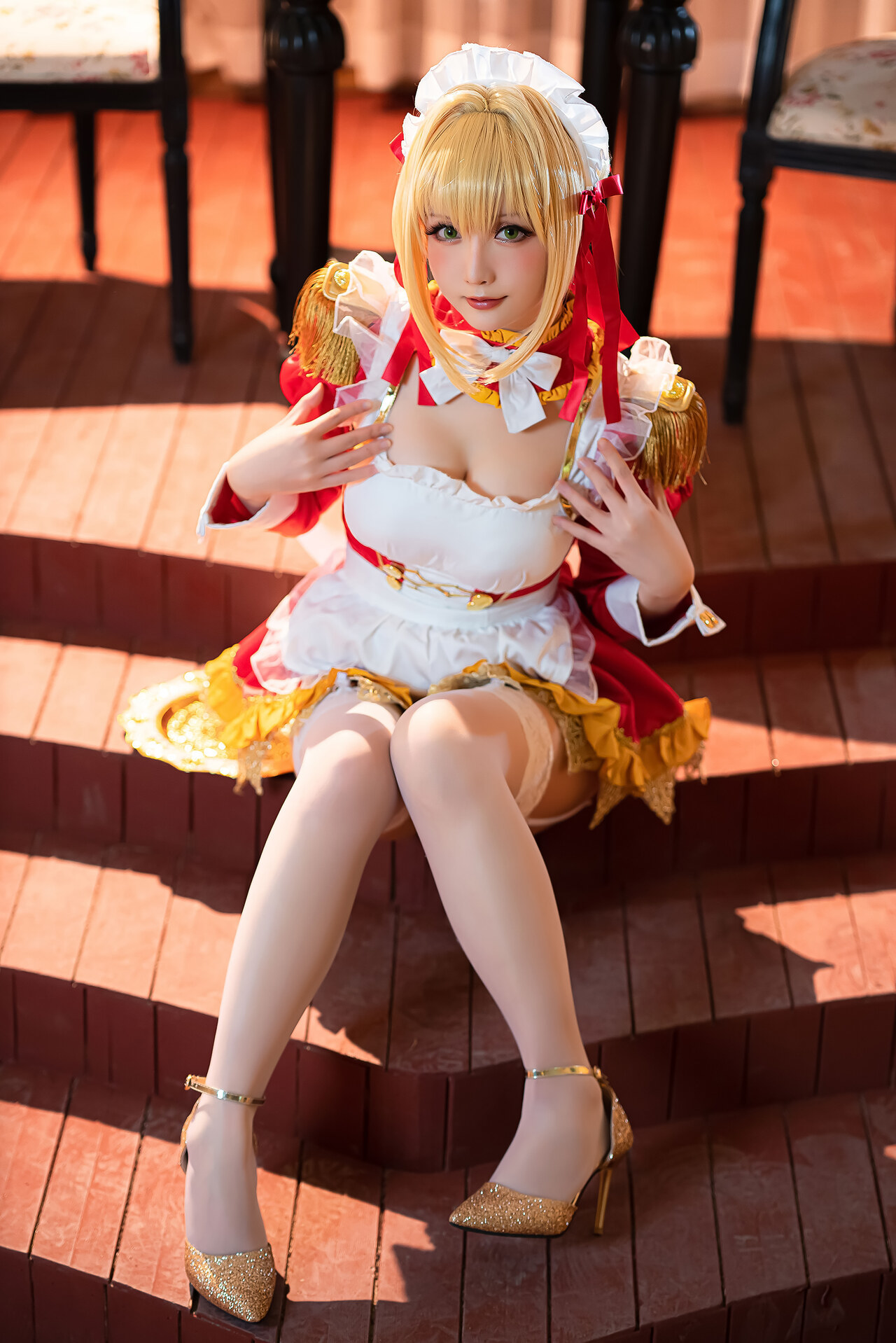 [Hoshilily 星之迟迟] Nero Claudius Maid ネロ・クラウディウス(23)
