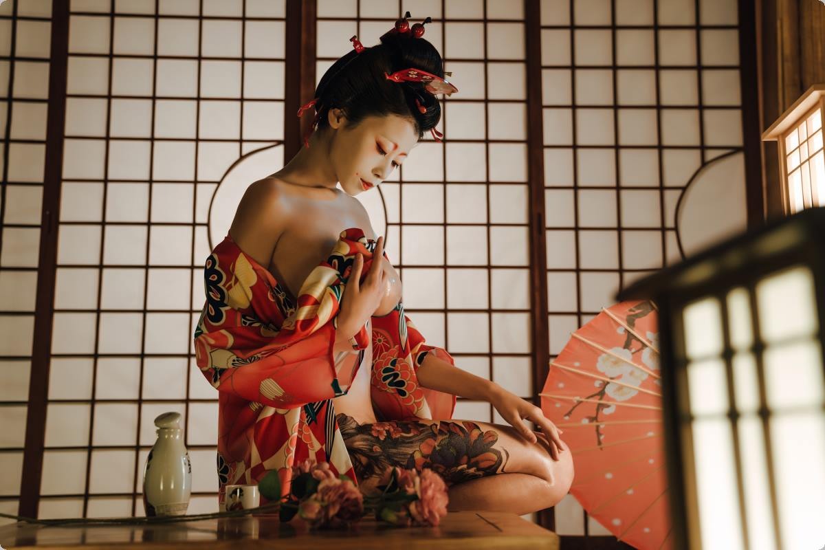 [Cos]奈汐酱 -艺妓[39P](36)