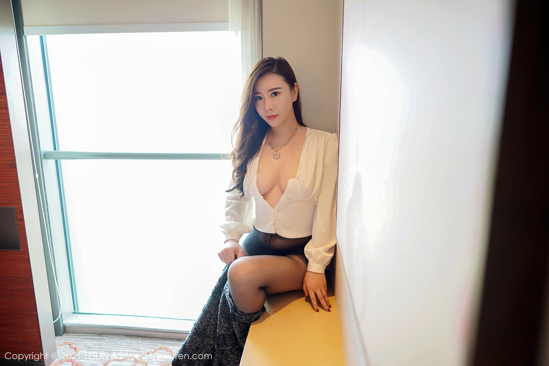 [FEILIN嗲囡囡] 2021.07.05 VOL.400 王婉悠Queen(25)