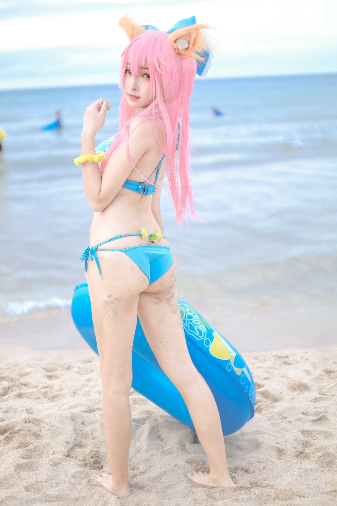 [毛毛喵 momocat] Tamamo no Mae Ver.Swimsuit(14)