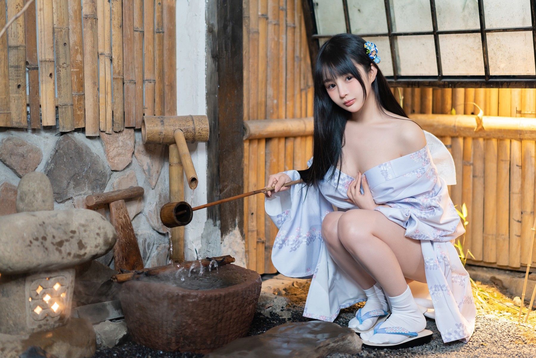 Cosplay 桜井宁宁 Kimono(11)