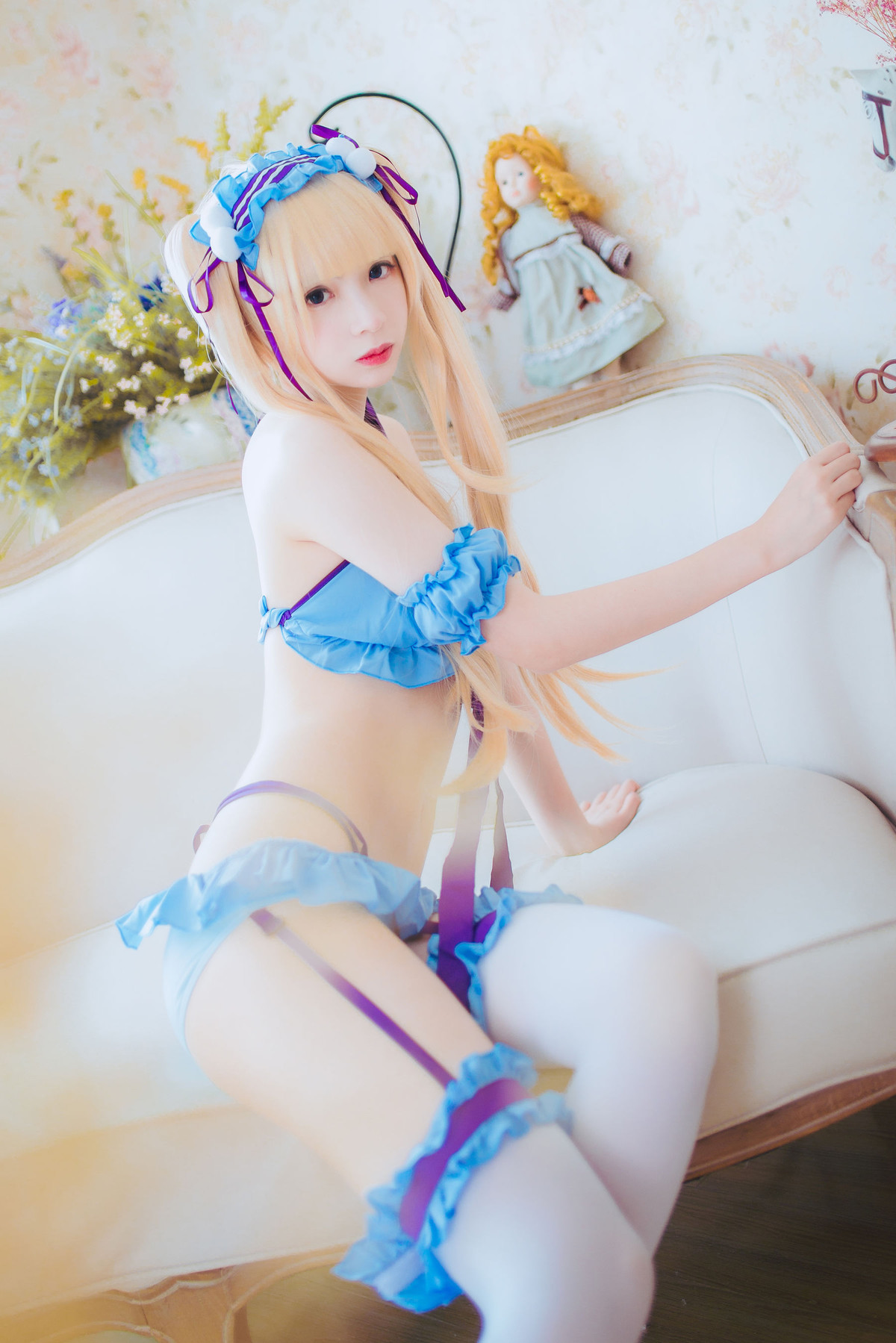 疯猫ss Cosplay 英梨梨 写真集 Eriri Saekano(14)