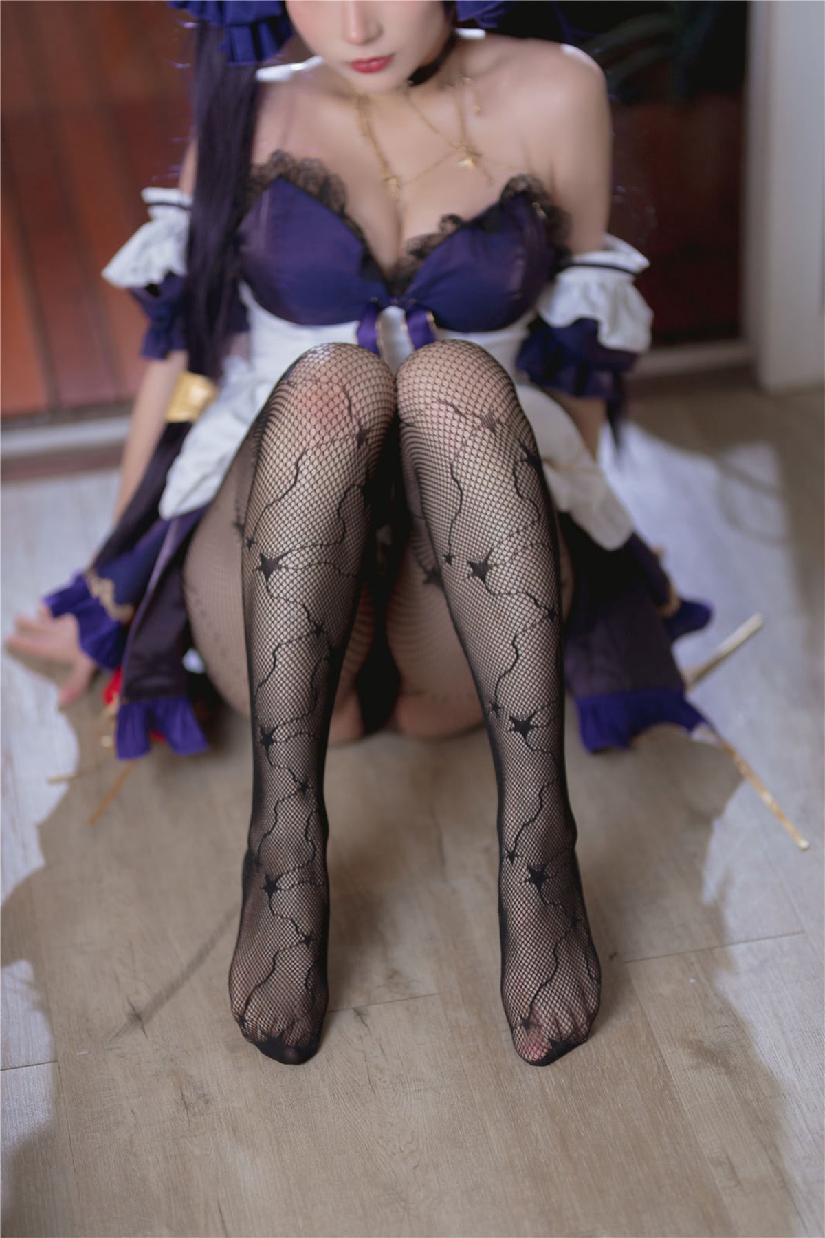 Cosplay 是三不是世 原神莫娜女仆(30)