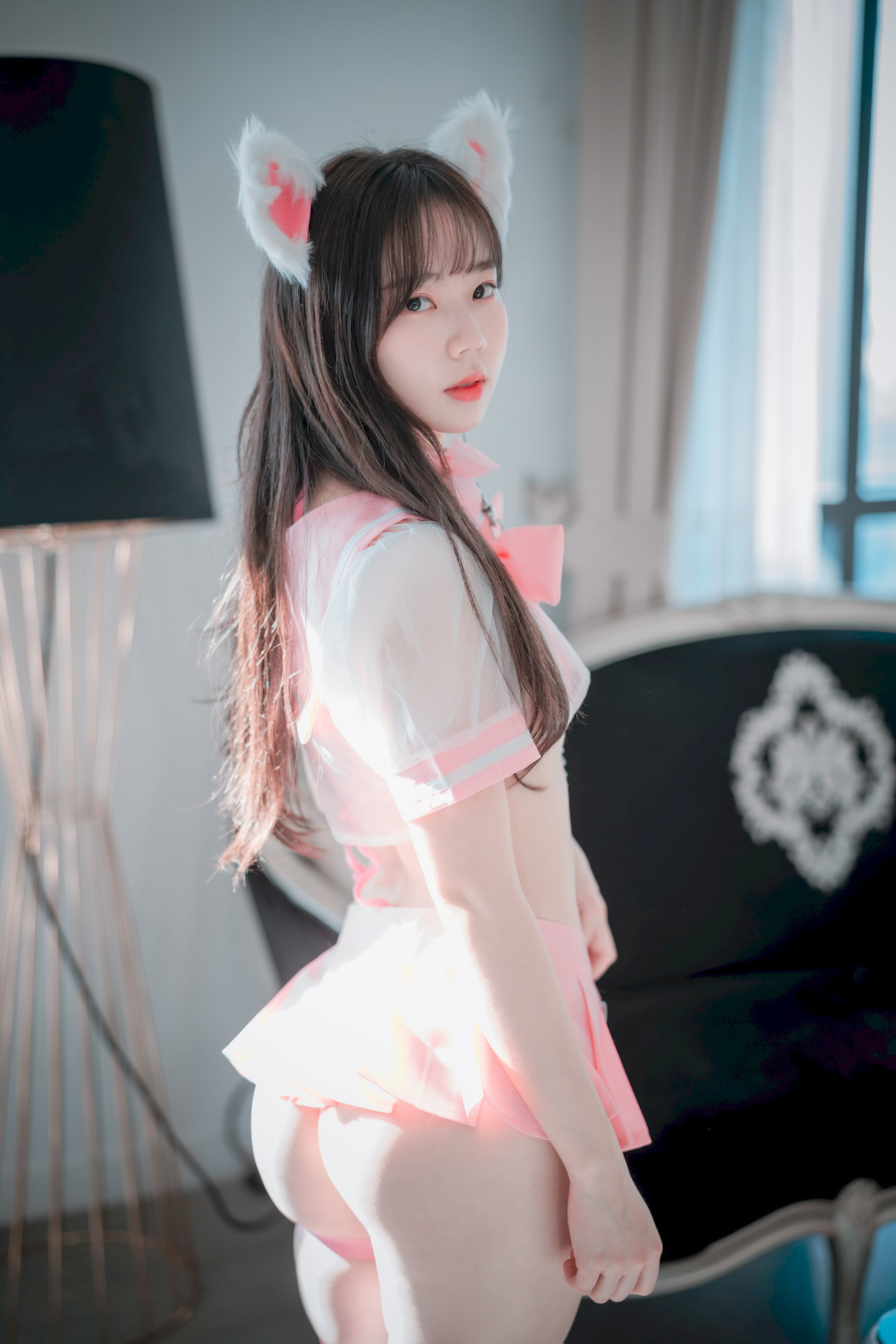 Myua 뮤아, [DJAWA] Catgirl in Pink Set.01(2)