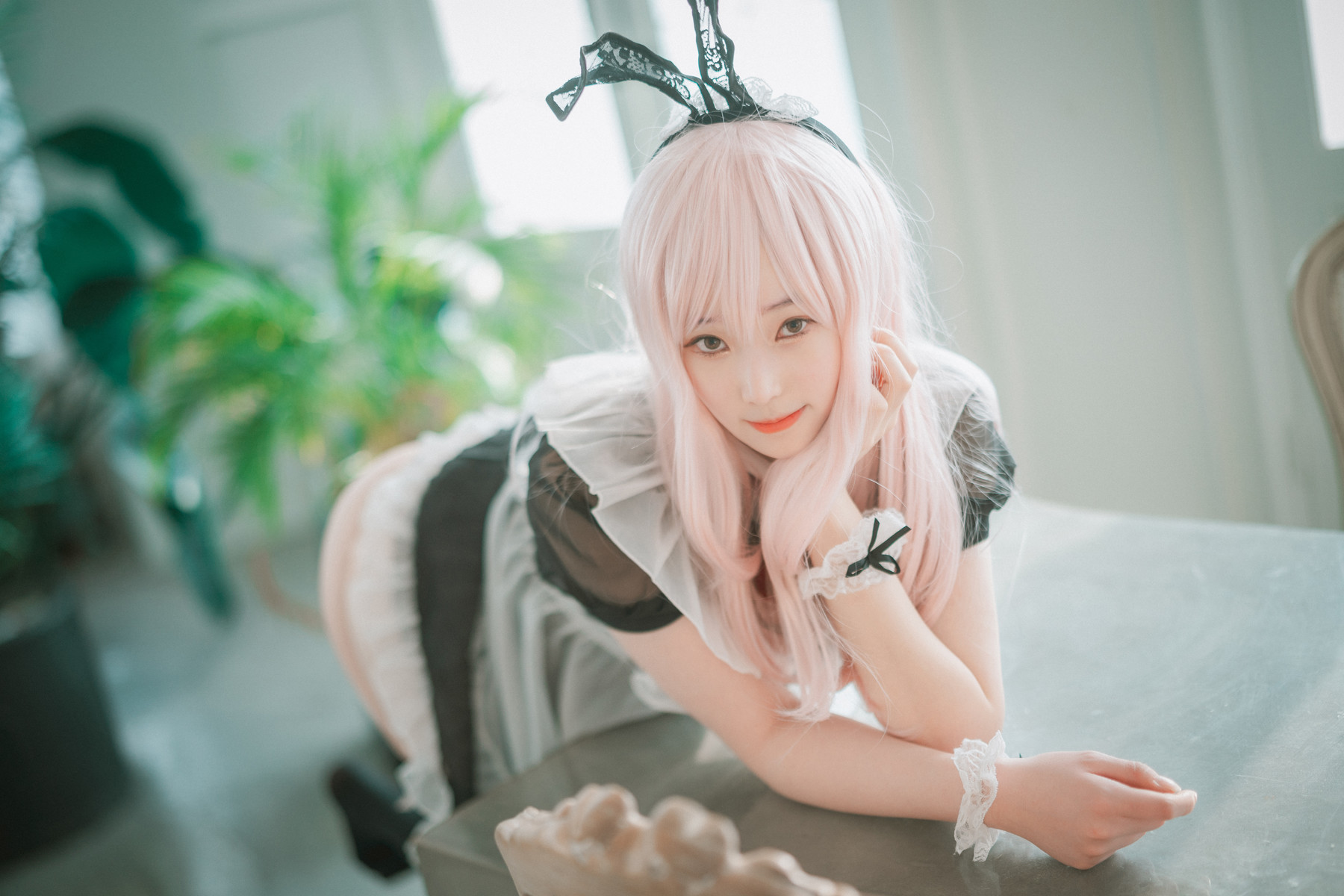 Bambi 밤비, [DJAWA] Sheer Bunny Maid(43)
