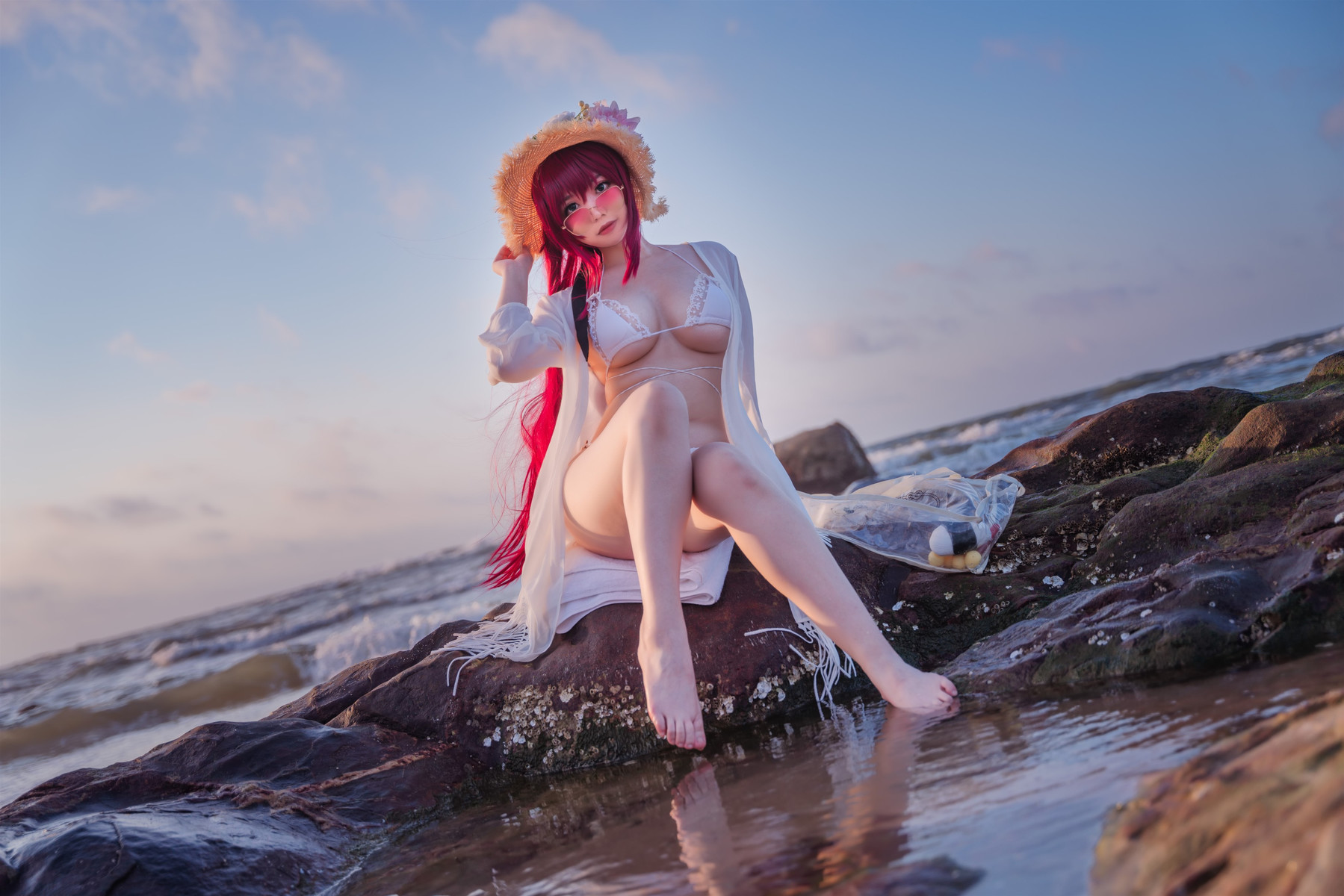 Ganlory 啊日日 Cosplay 絮库夫泳装(14)