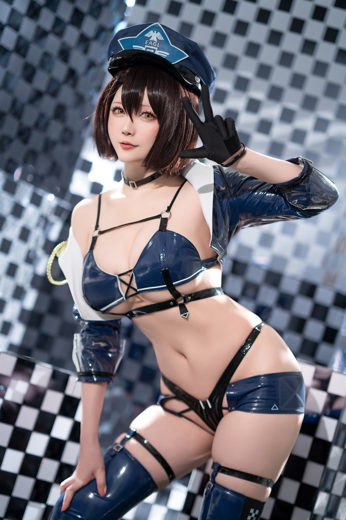Cosplay 星之迟迟Hoshilily 巴尔的摩 碧蓝航线(13)