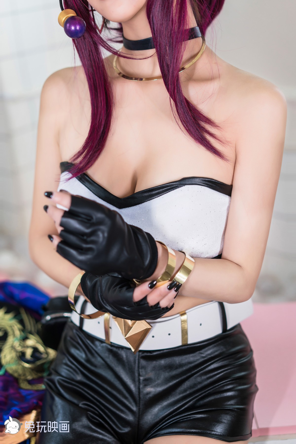 Cosplay 兔玩映画 KDA阿卡丽(40)