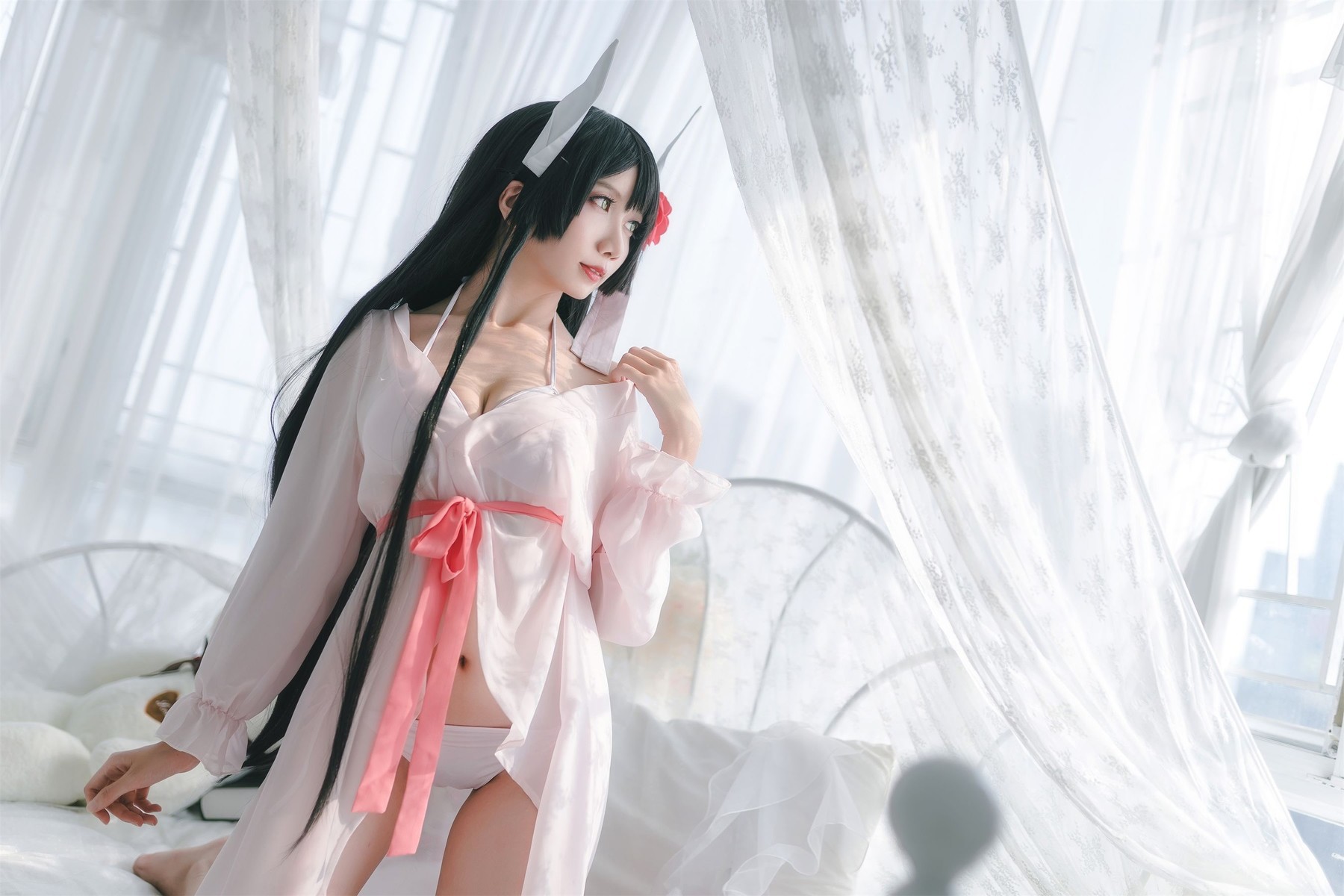 Cosplay 迷失人形QUQ 比叡 月下巡游(13)