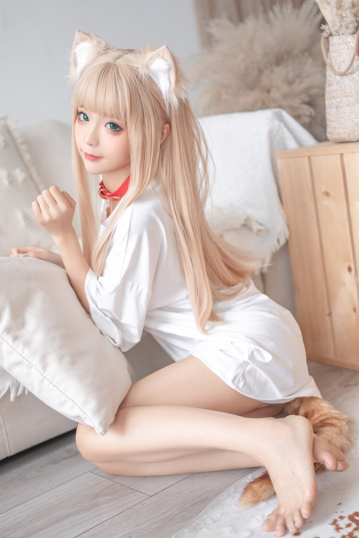 动漫博主蠢沫沫 Cosplay 黄豆粉(17)