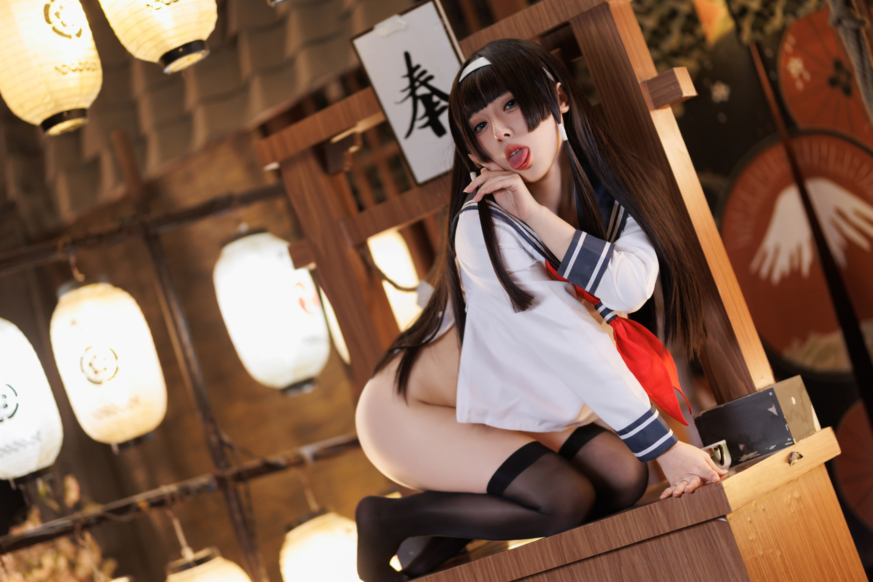 Cosplay 胡桃猫Kurumineko 美少女万华镜 理与迷宫的少女 Set.01(51)