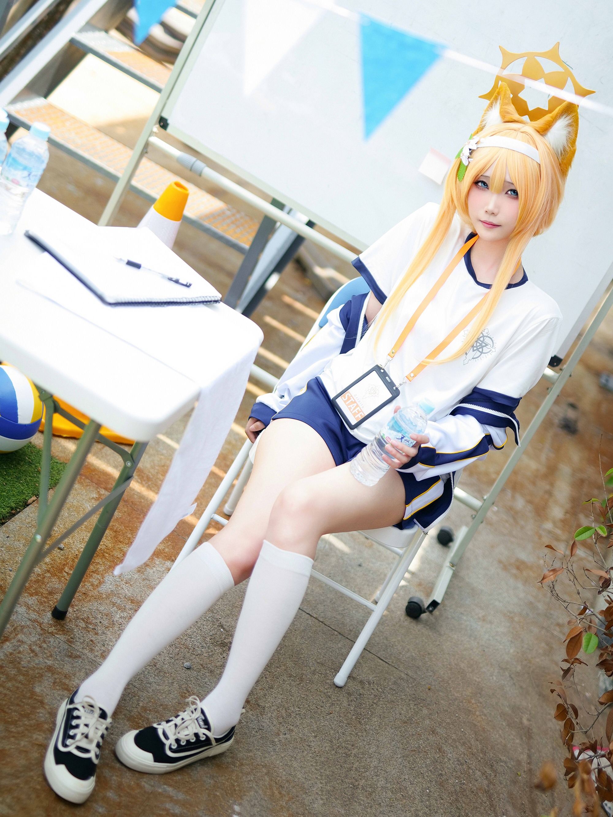 妈妈子 《Blue Archive - 伊落マリー（体操服）》cosplay vol.02(16)