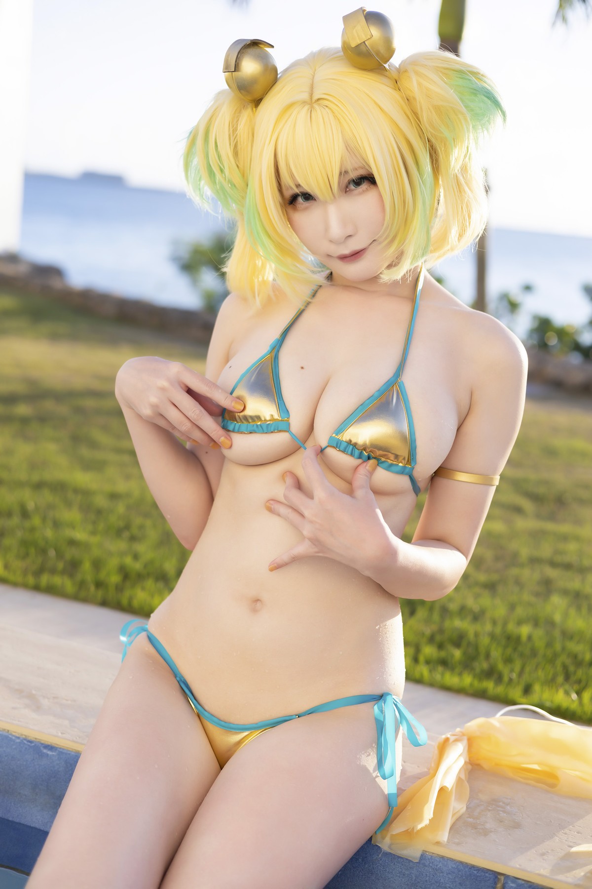 Cosplay Atsukiあつき 天才的バカンス！ Set.02(43)