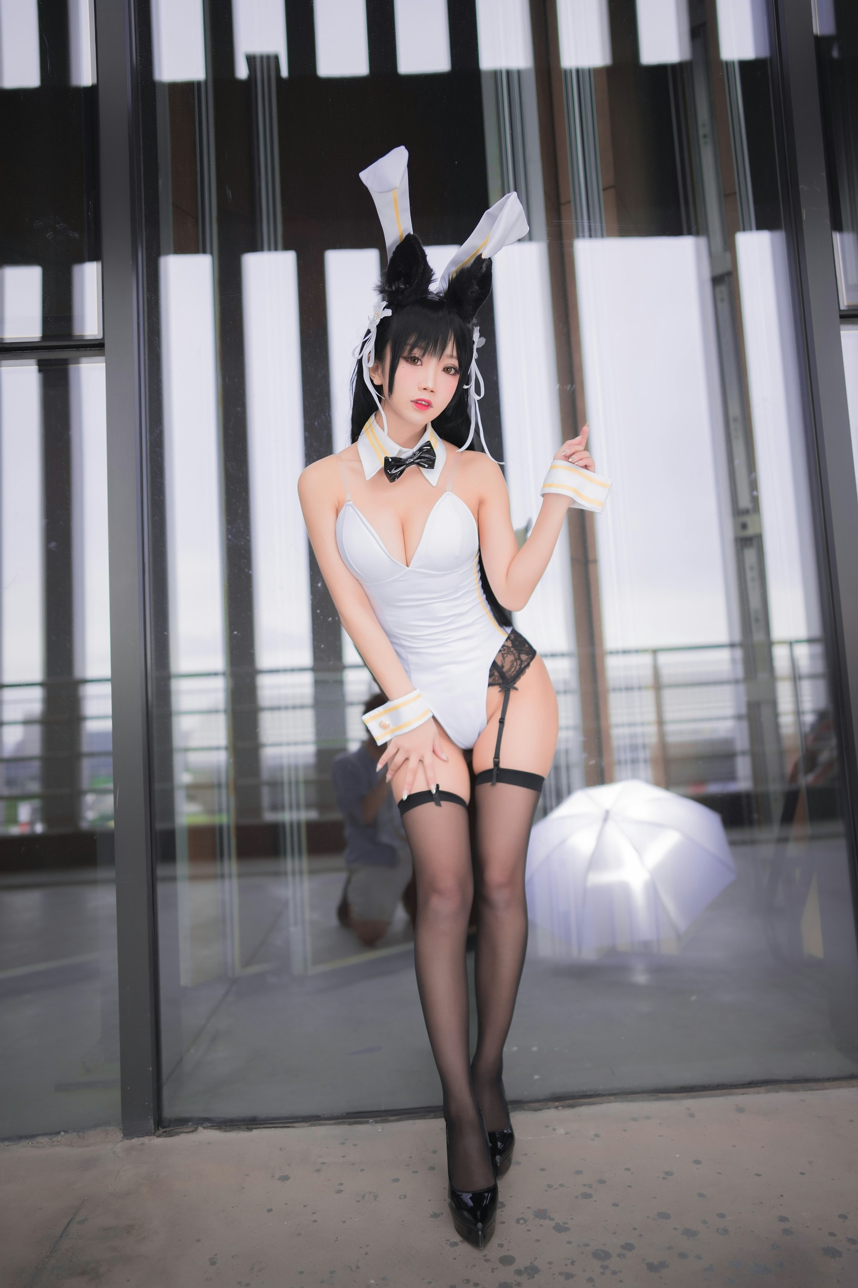 鬼畜瑶在不在w - 爱宕打歌服 .爱宕旗袍.爱宕白色兔女郎. 爱宕花嫁(58)