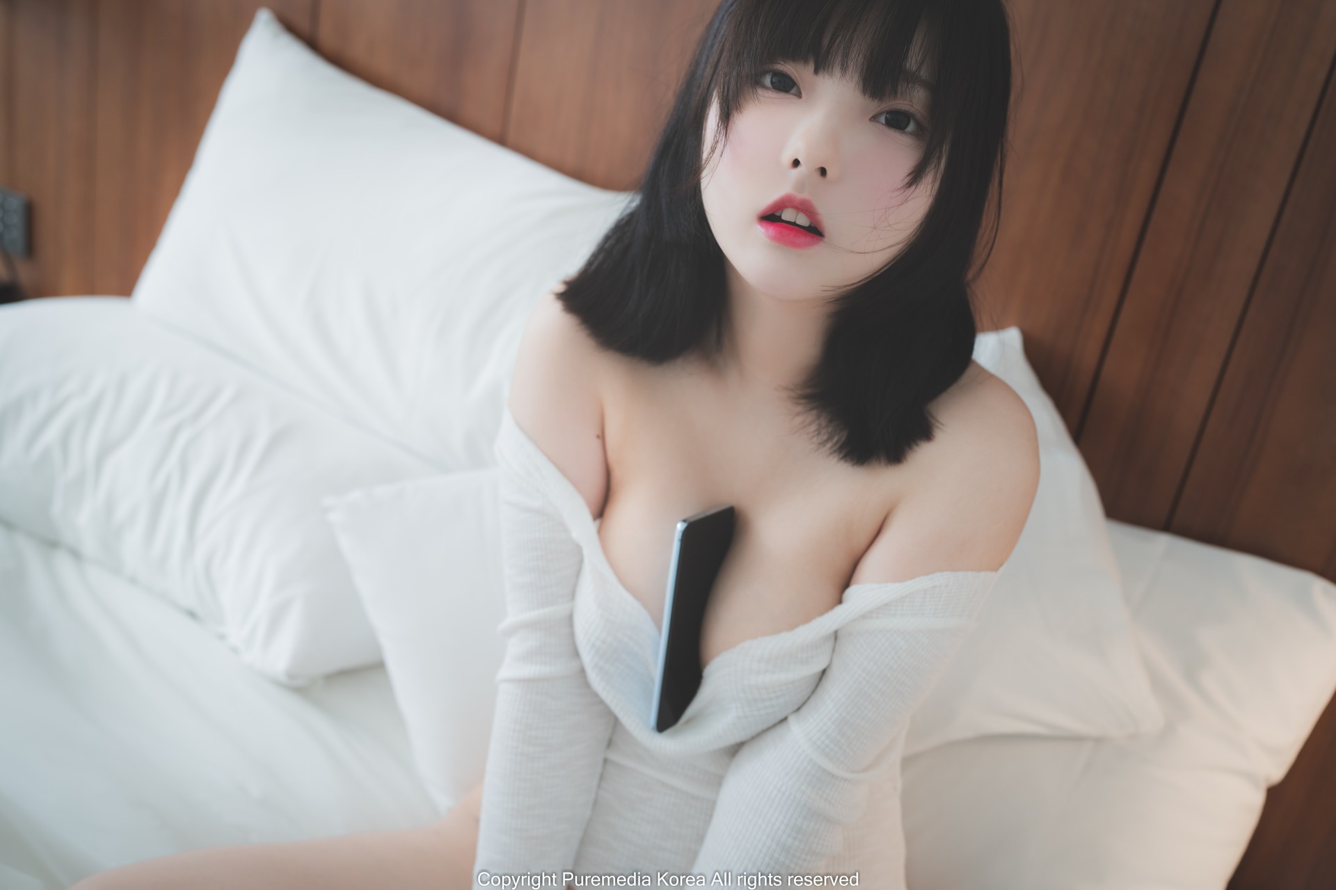 Hansom 한솜, [PURE MEDIA] Vol.122 누드 디지털화보 Set.01(5)