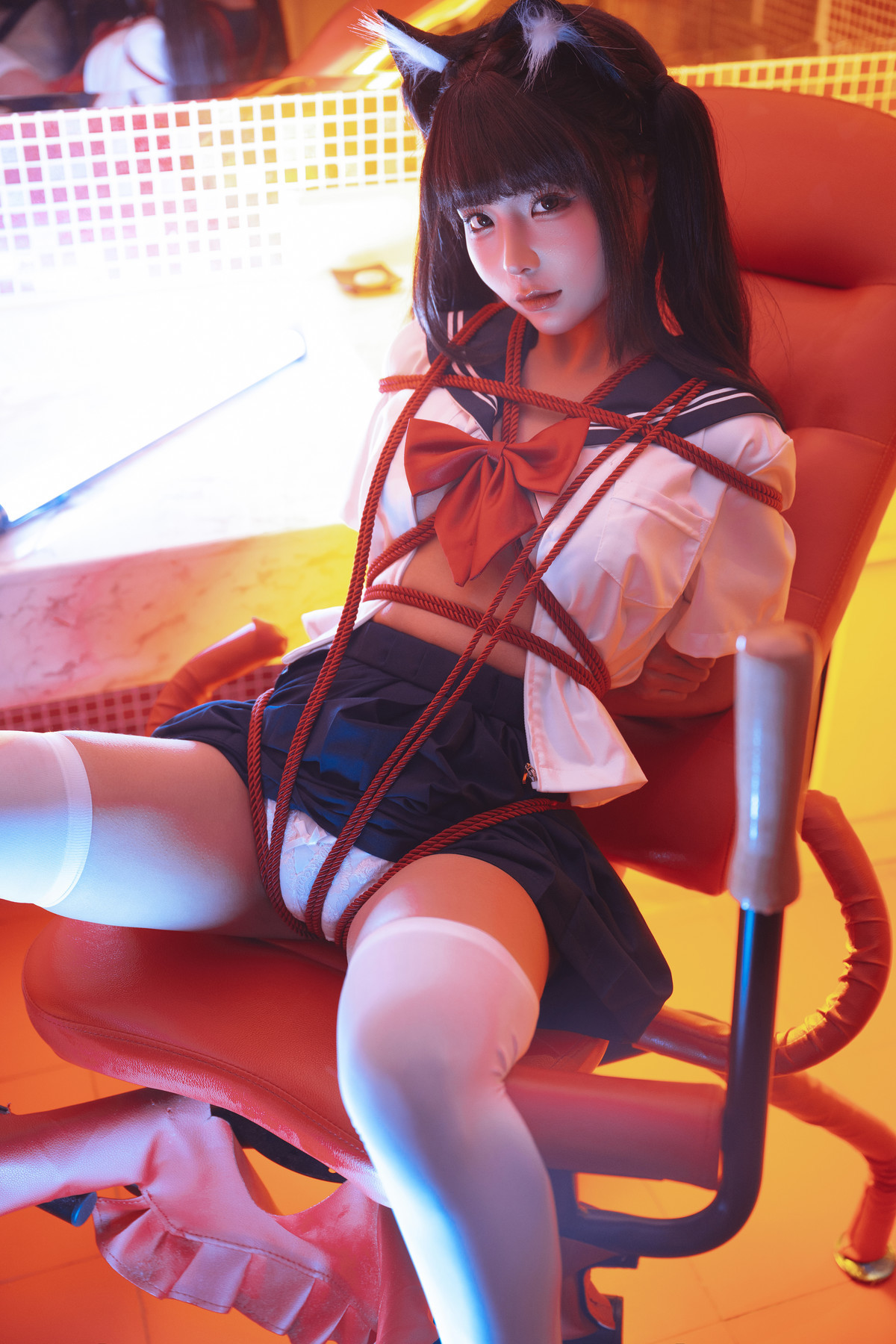 Cosplay 蠢沫沫Chunmomo 另一面 Set.02(1)