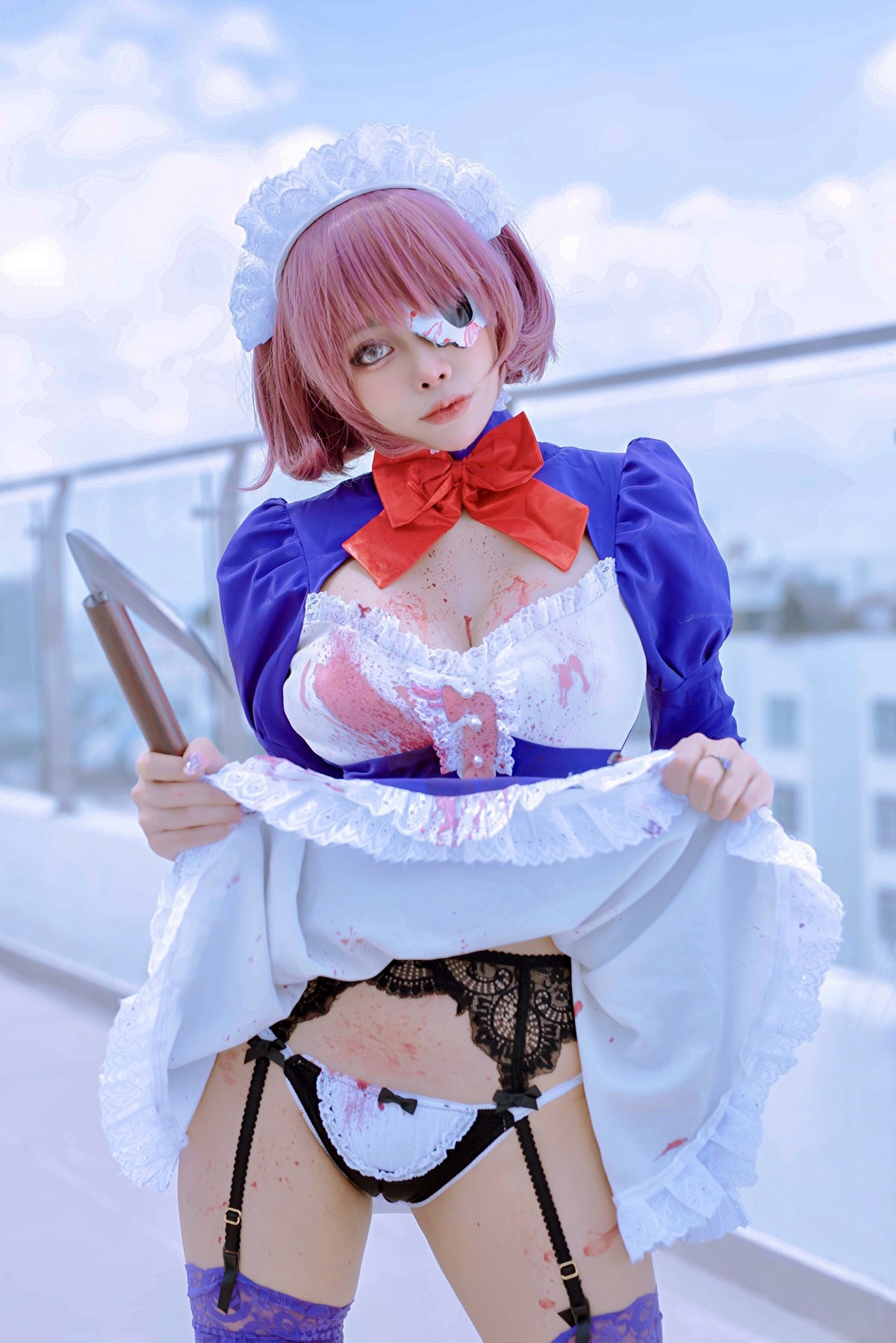 萝莉Byoru Cosplay メイド仮面 Maid Mask(10)