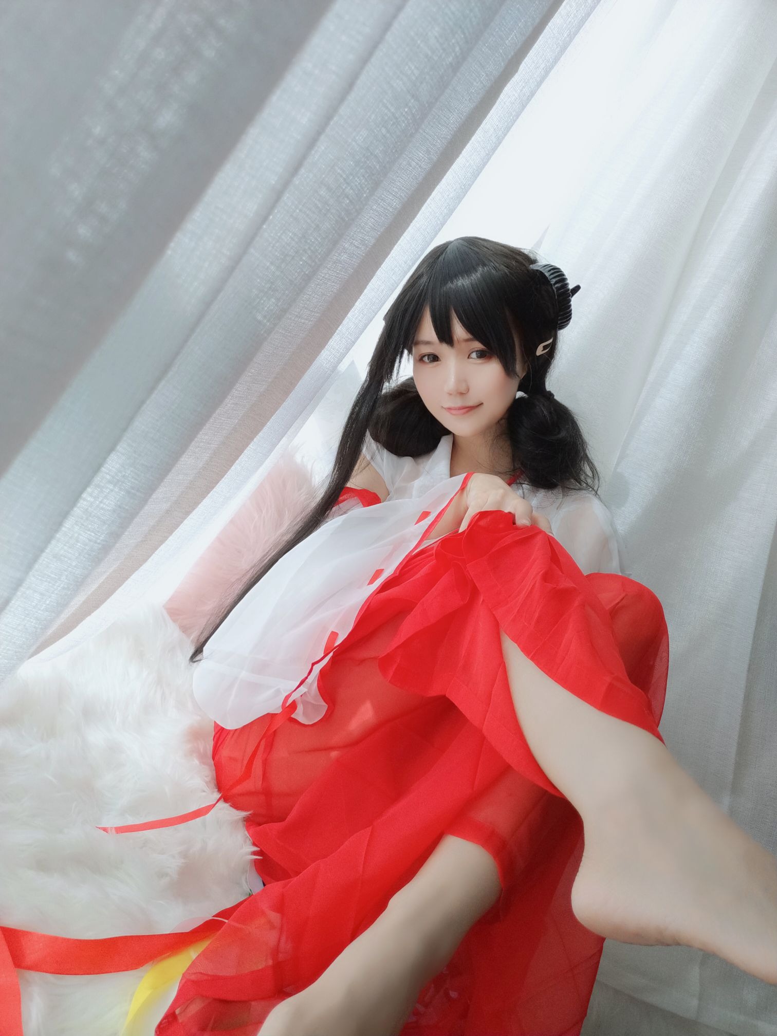 小仓千代w-巫女[34P](10)