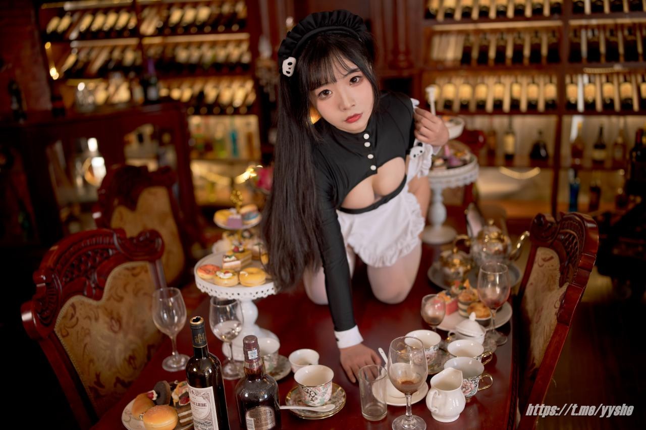 yuuhui玉汇 - 熊猫女仆 [82P](39)