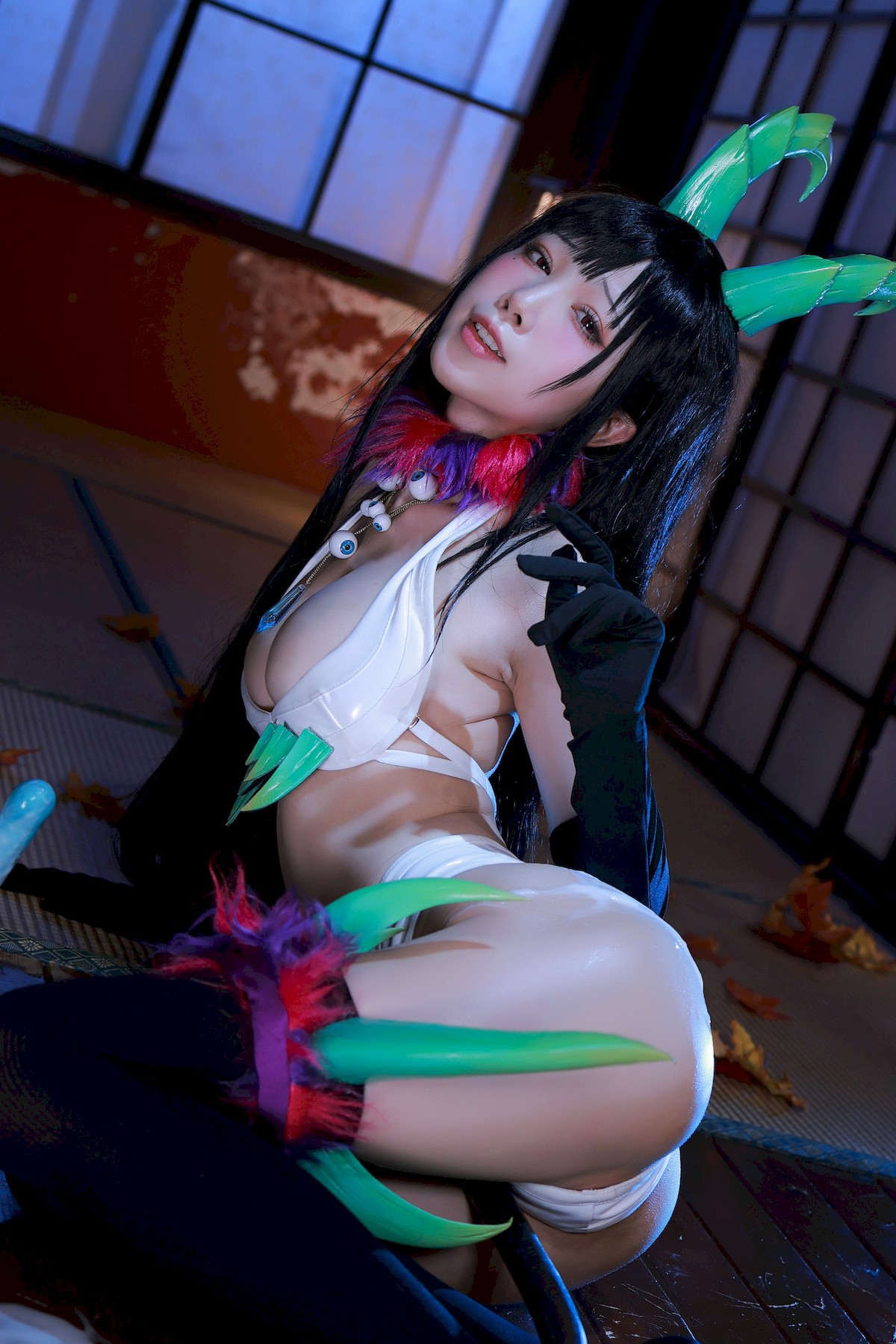 Cosplay 水淼aqua 千夜姐姐(28)