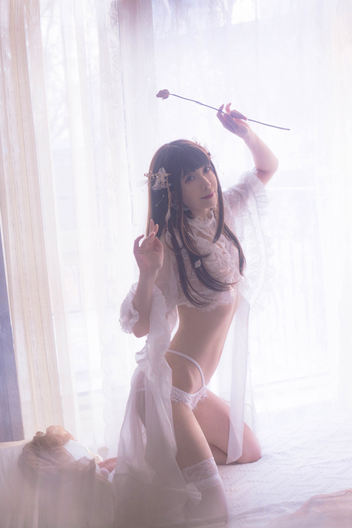 Cosplay 翎柒菜菜 白色流云(25)