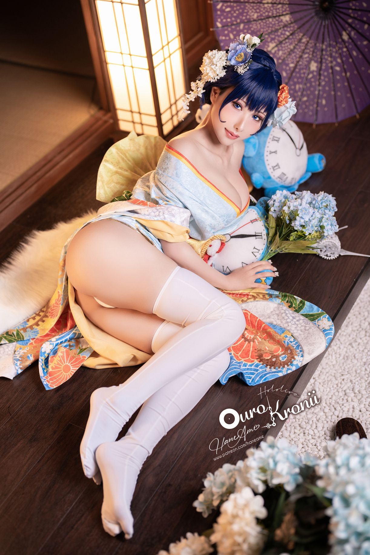 雨波_HaneAme Hololive_ Kronii _ Photobook ＿時間寫真書 2.Kimono(11)