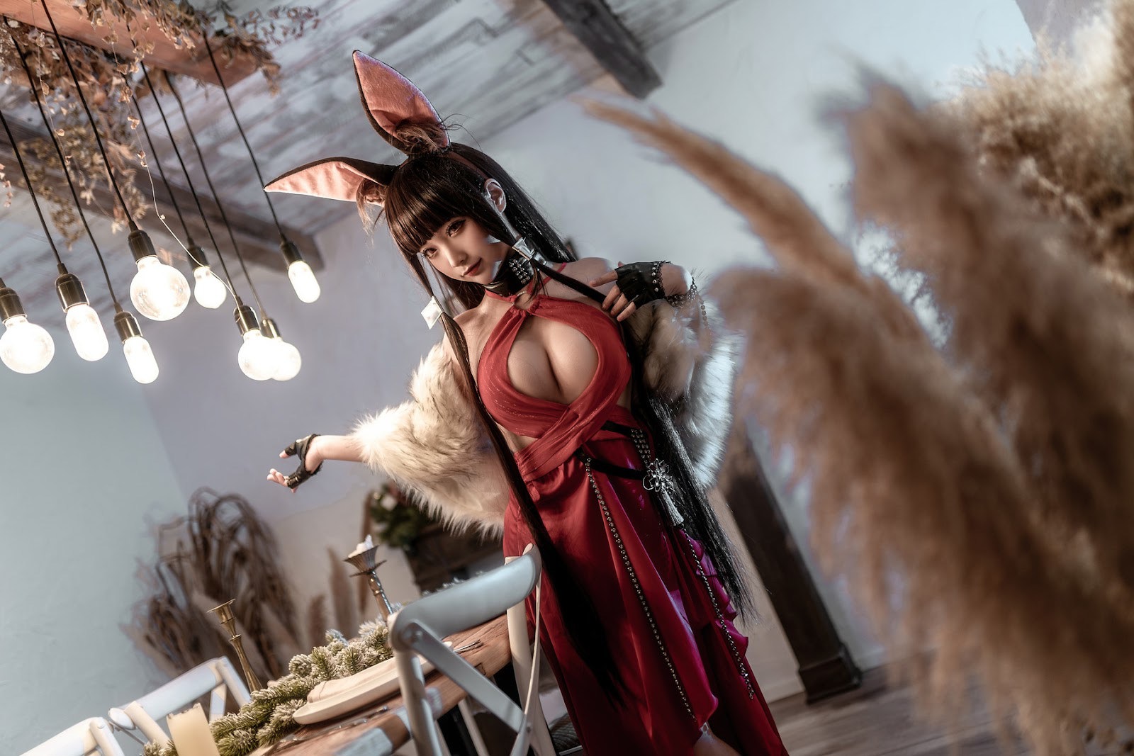 Cosplay 蠢沫沫 Chunmomo 碧蓝航线 赤城(25)