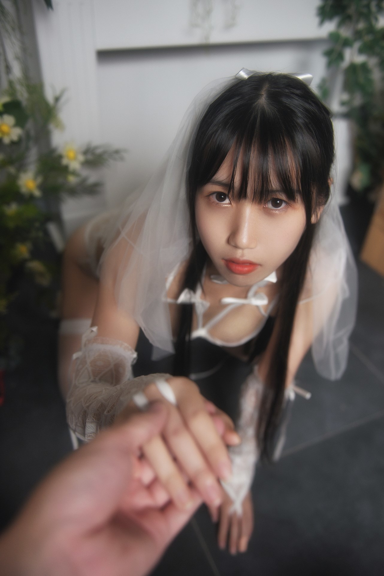 [不呆猫] 白色情趣婚纱(23)