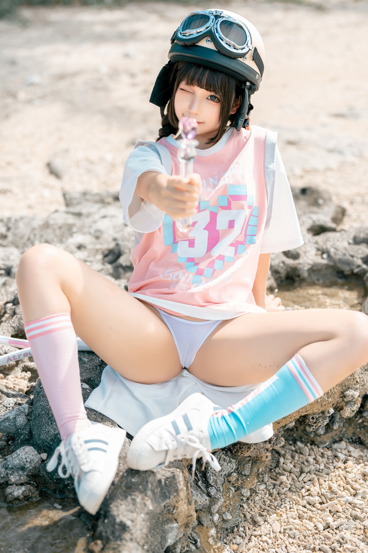 Cosplay 蠢沫沫 Chunmomo Electric Car Set.02(34)