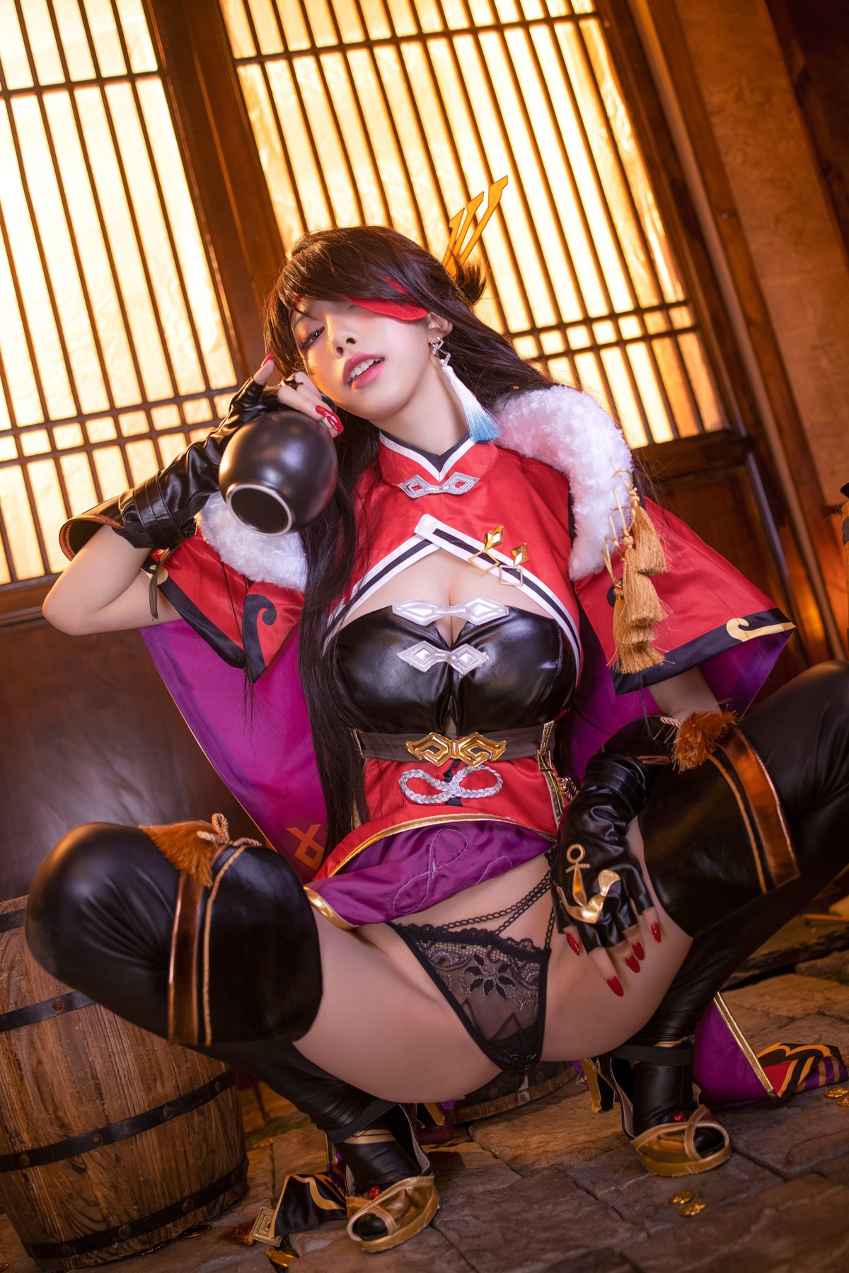 Cosplay 水淼Aqua 北斗凝光 Set.01(35)