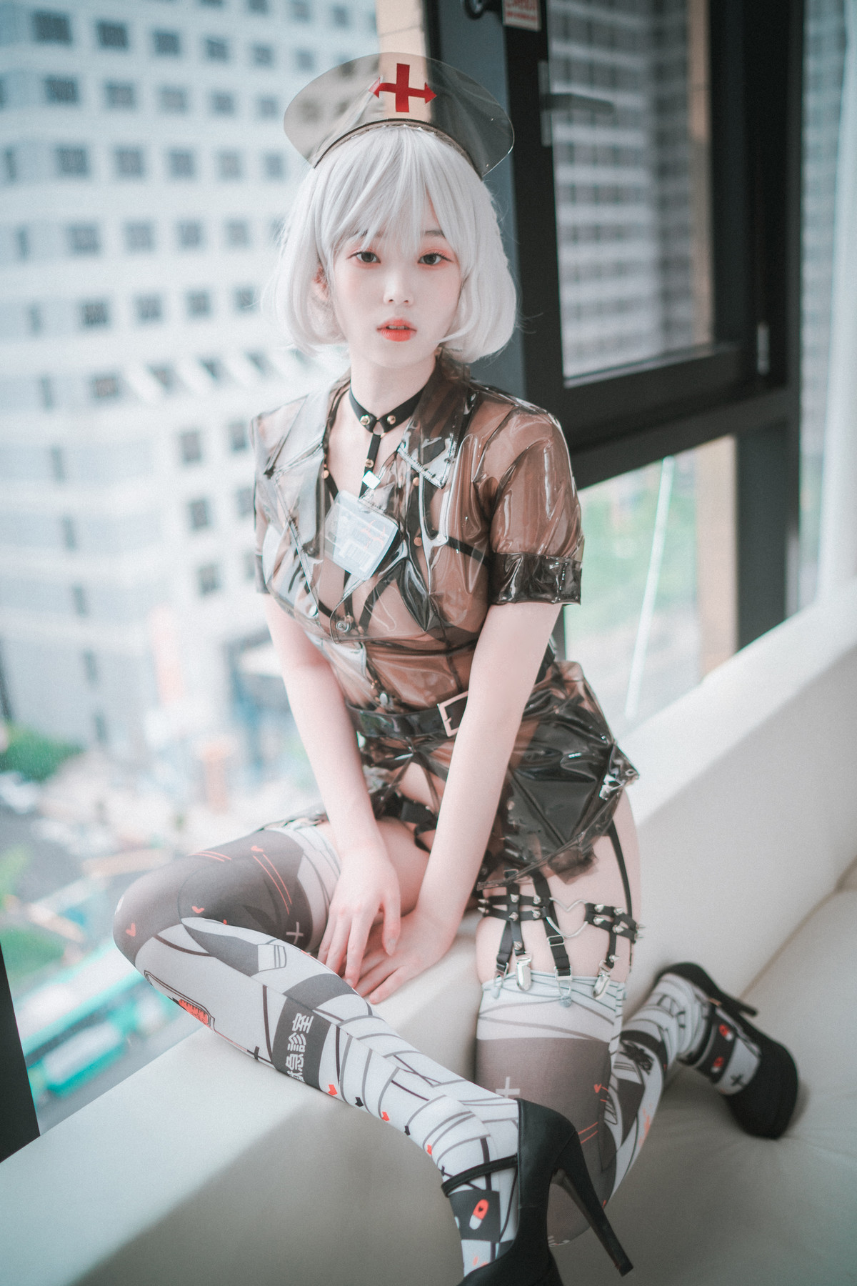 Bambi 밤비, [DJAWA] Nurse Nation (Black ver) Set.01(3)