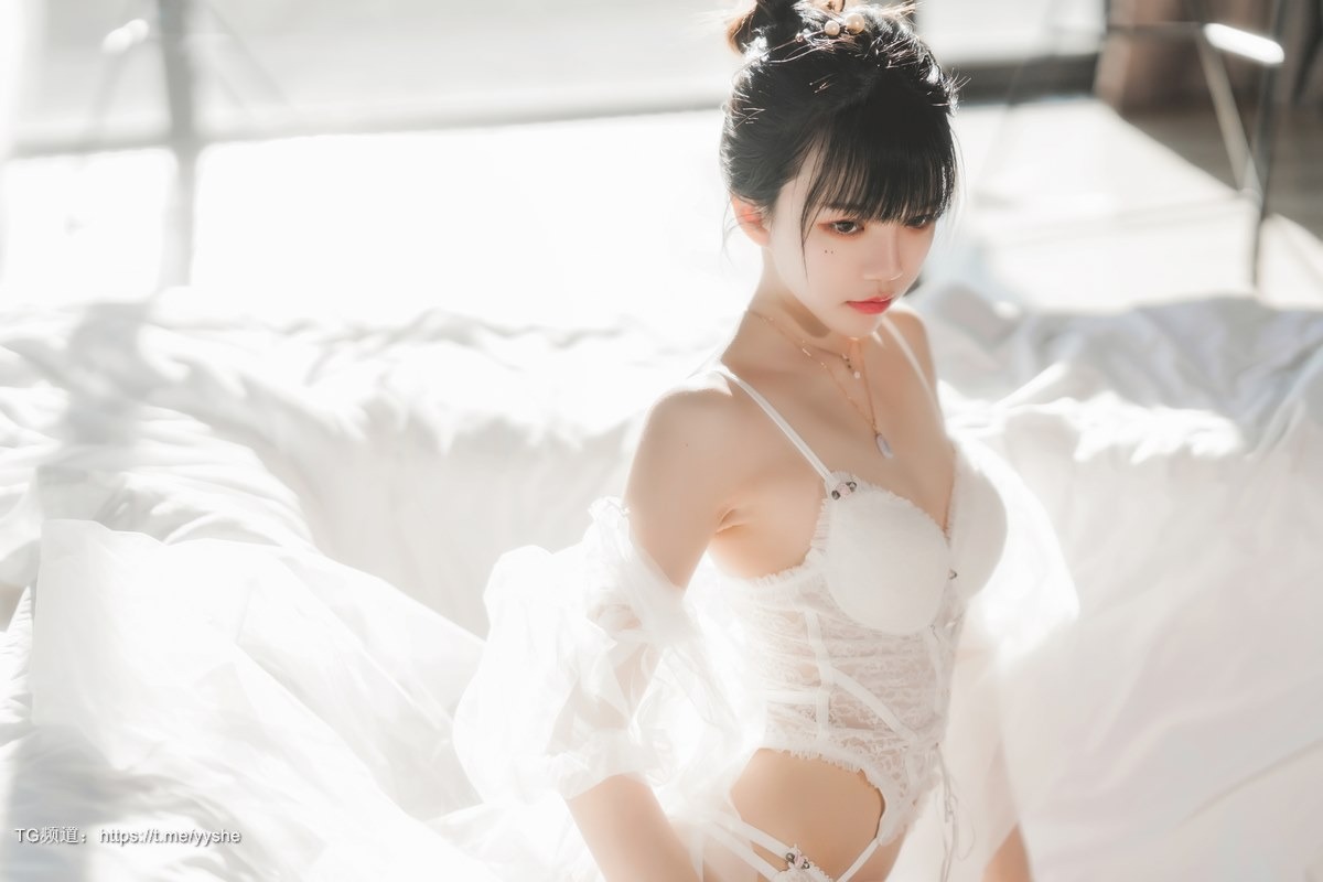 [Cos]桜桃喵 - 白纱糖[69P](14)