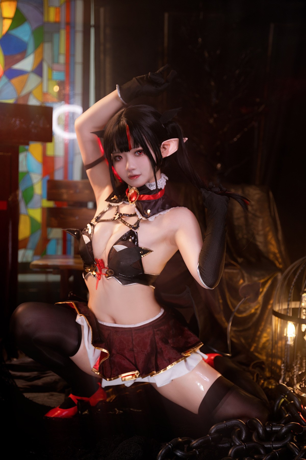 Cosplay 伊喵君 萝贝莉雅(8)