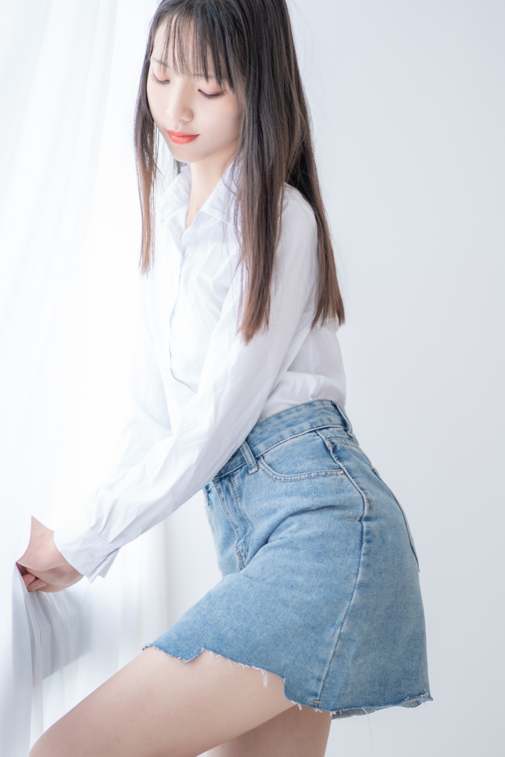 西瓜少女 -  衬衫牛仔裙(14)